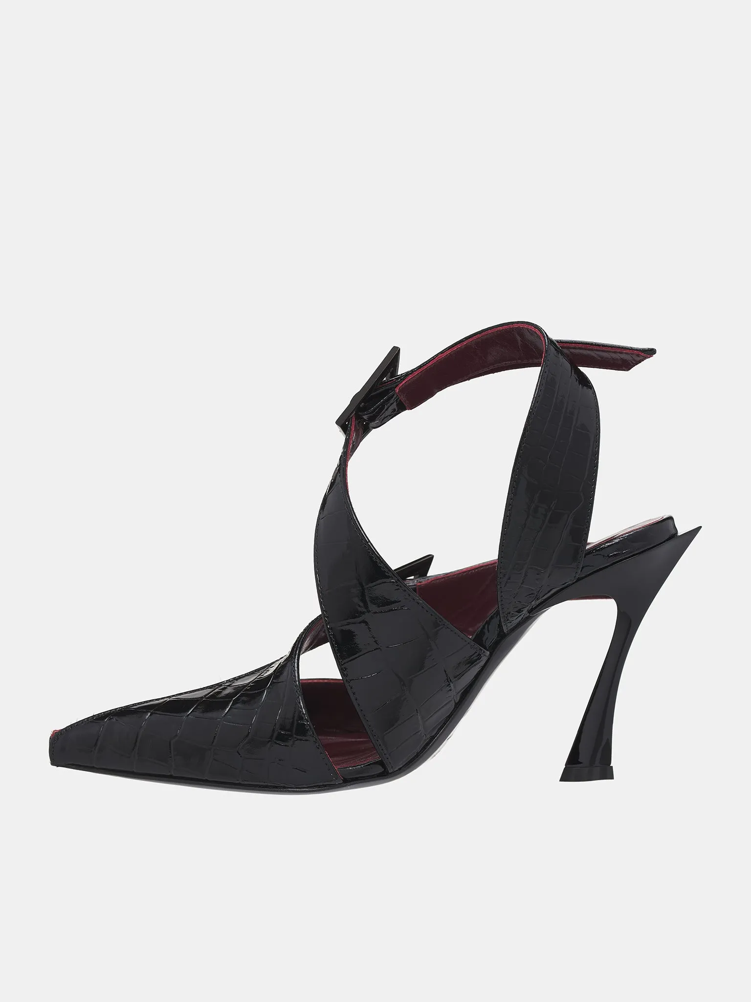 Cut-Out Pumps (SC072-TL001-BLACK) sold by lorenzo product image thumbnail 3