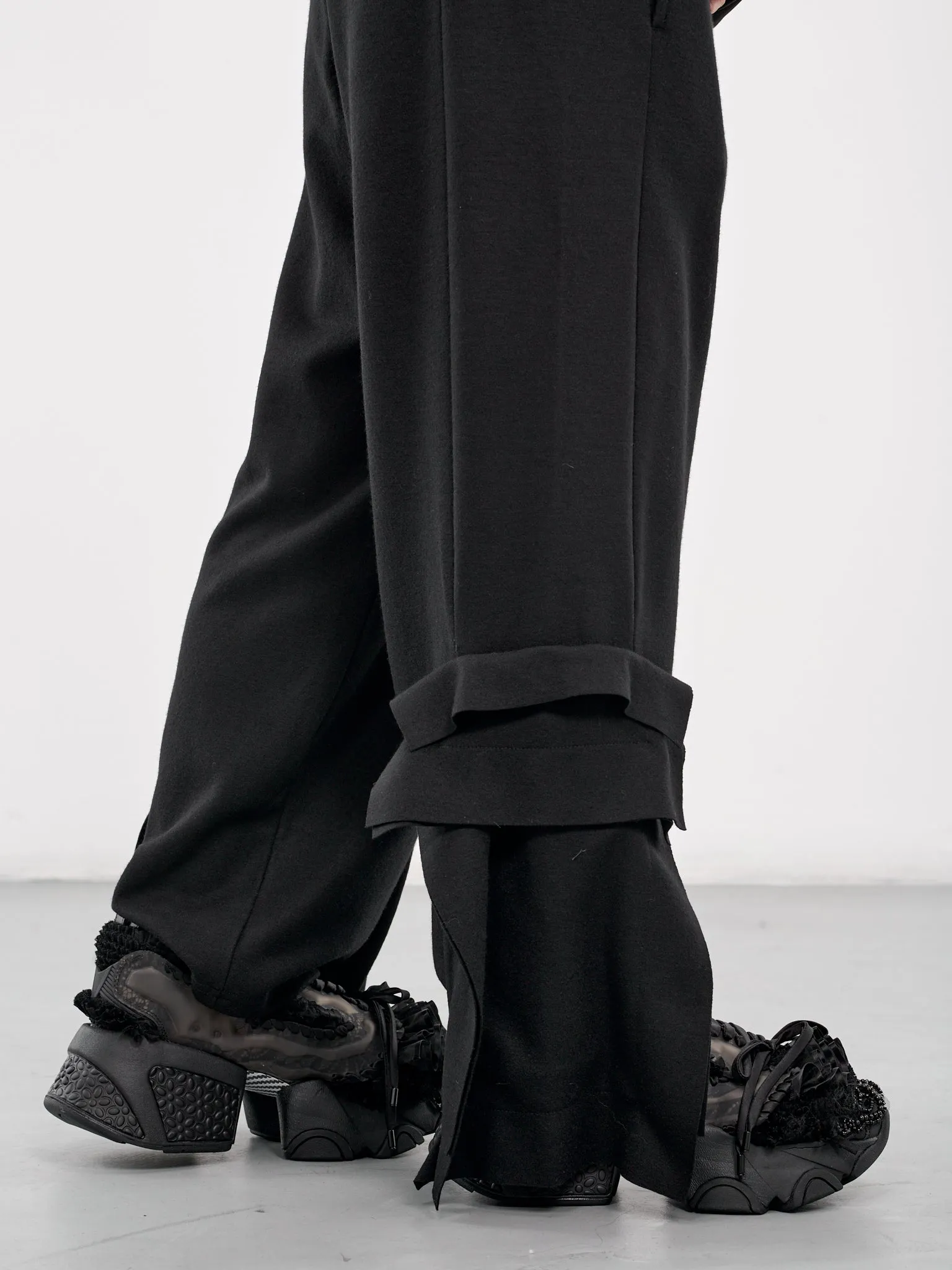 Box Detail Pants (F0-T32-176-1-BLACK) sold by lorenzo product image thumbnail 5