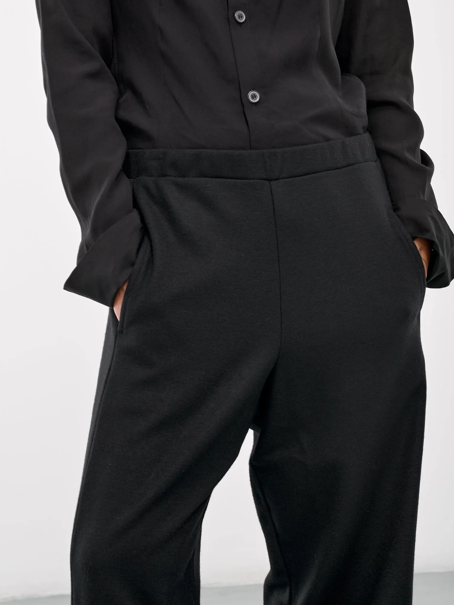 Box Detail Pants (F0-T32-176-1-BLACK) sold by lorenzo product image thumbnail 4