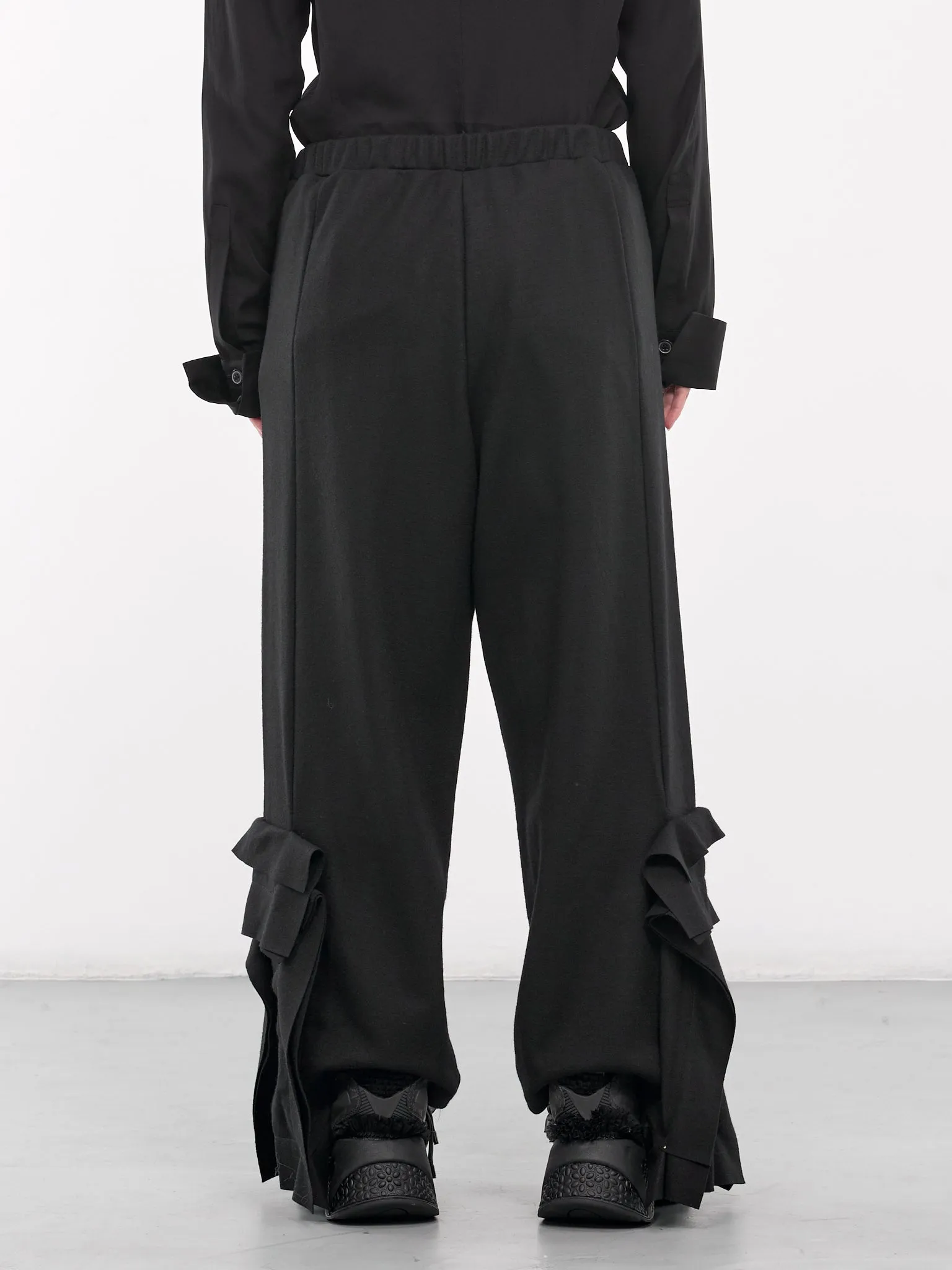 Box Detail Pants (F0-T32-176-1-BLACK) sold by lorenzo product image thumbnail 3