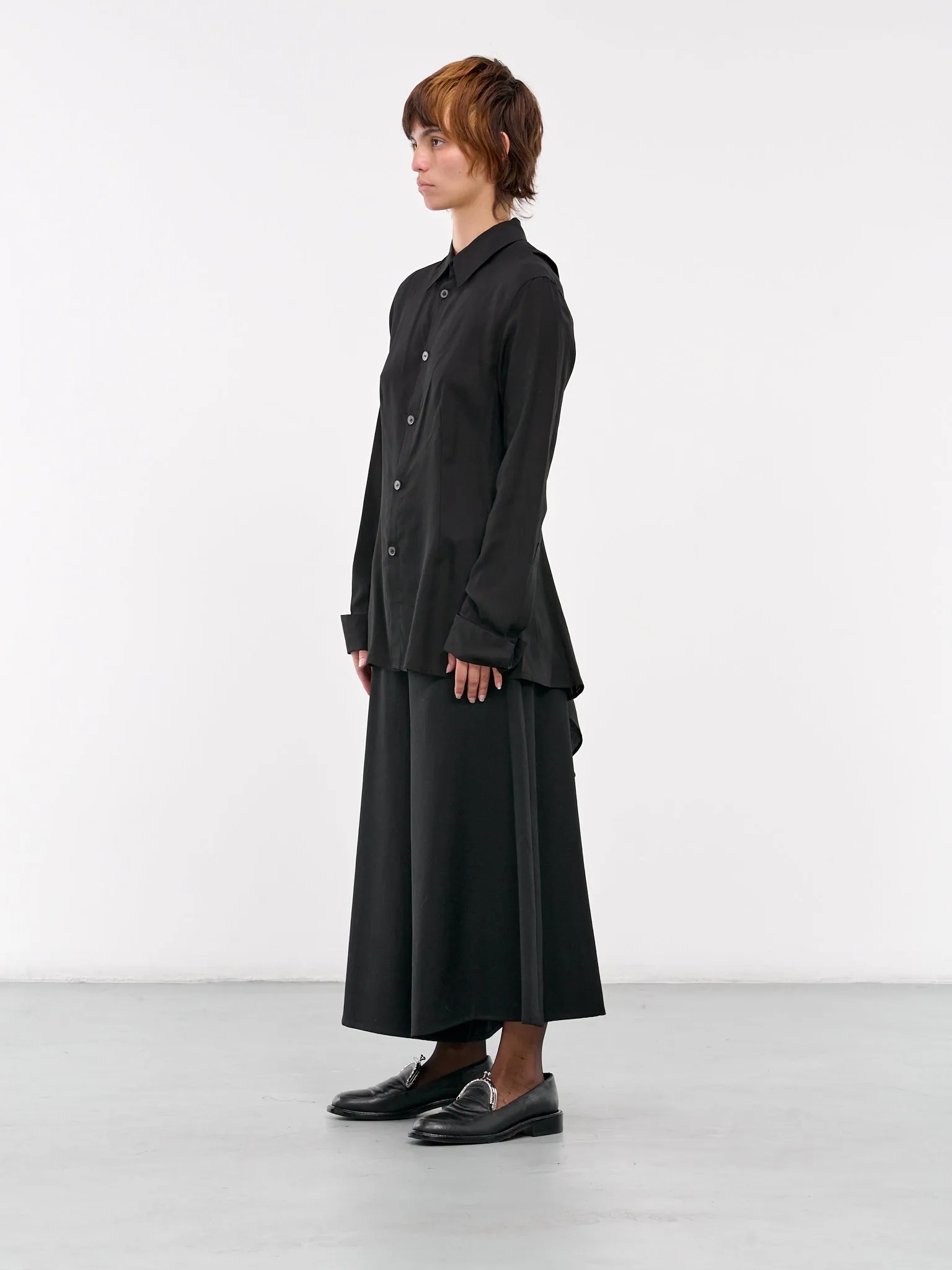 Sailor Cutting Blouse (F0-B60-200-2-BLACK) sold by lorenzo product image thumbnail 2