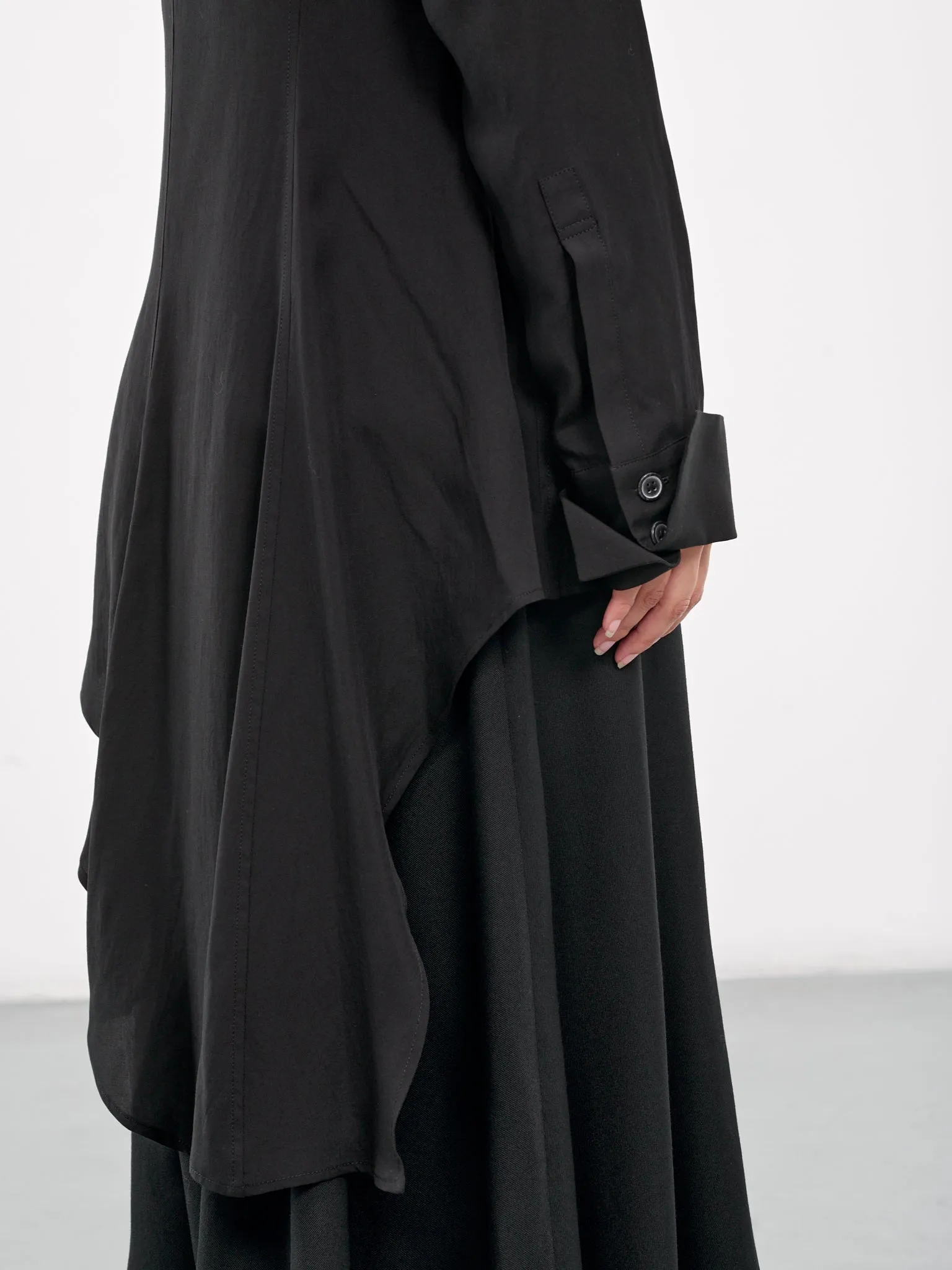 Sailor Cutting Blouse (F0-B60-200-2-BLACK) sold by lorenzo product image thumbnail 4