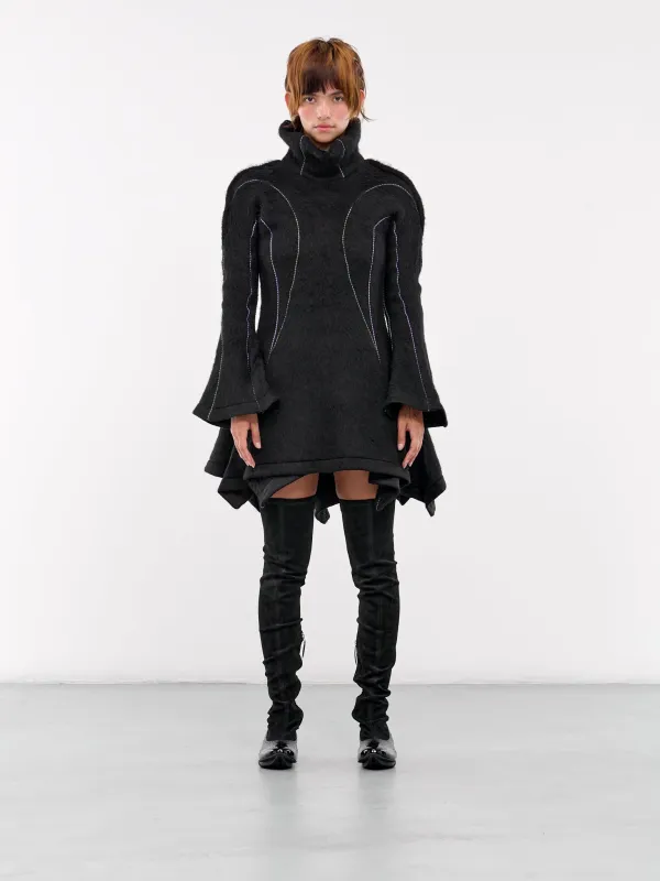 Dusk Dress (D07-41-MIST-BLACK) sold by lorenzo