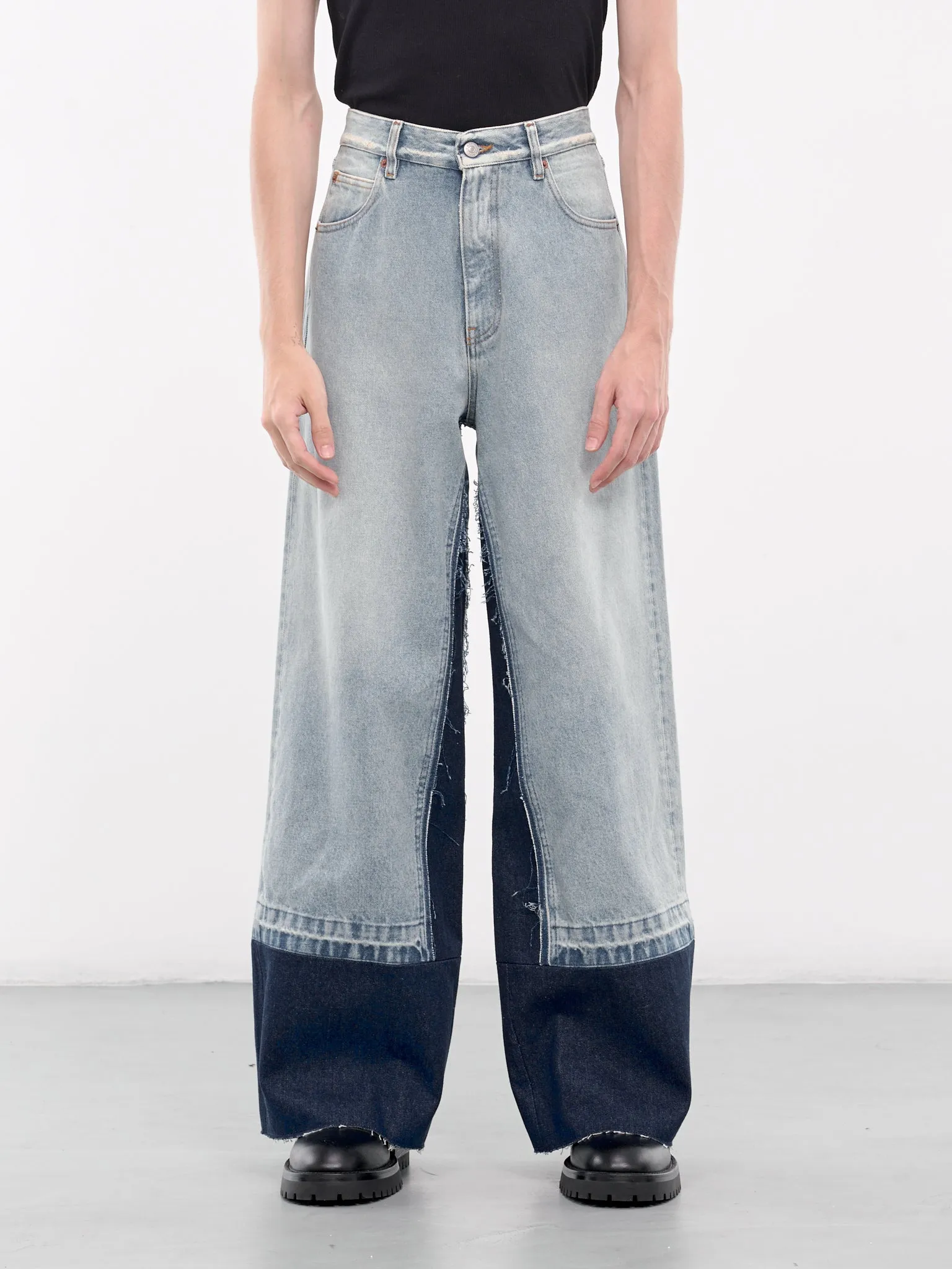 Deconstructed Jeans (SH2LA0010-S30589-LIGHT-BLUE) sold by lorenzo