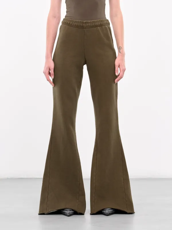Heavy Flare Sweatpants (ES2303BT-BRUNETTE) sold by lorenzo