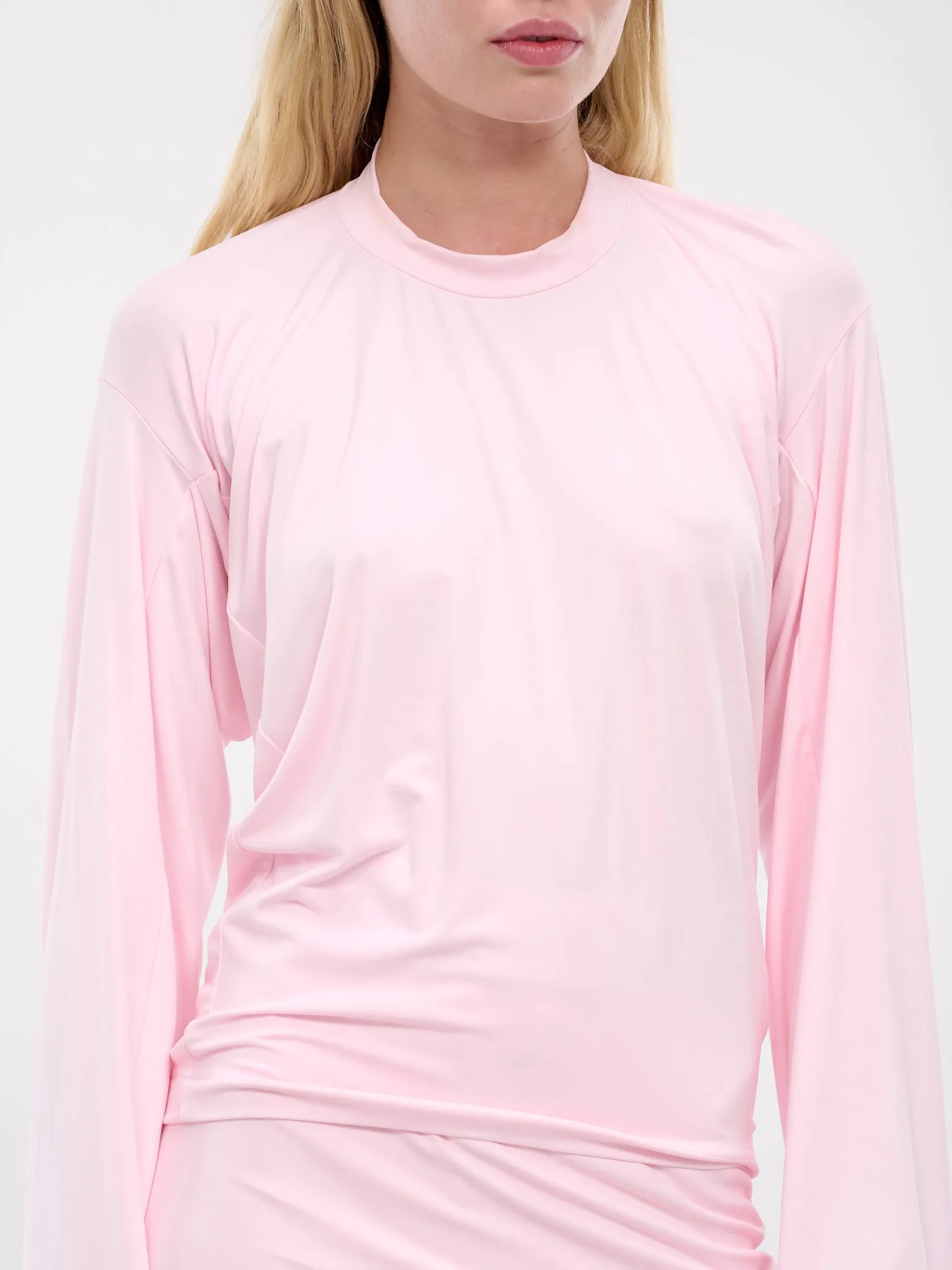 Bascule Long Sleeve Tee (S2WJETO20-PINK) sold by lorenzo product image thumbnail 4