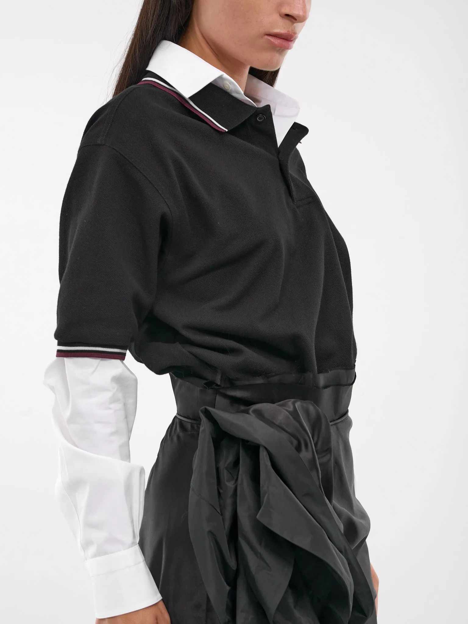 Décortiqué Midi Dress (S51DD0022-MTN019-BLACK) sold by lorenzo product image thumbnail 4