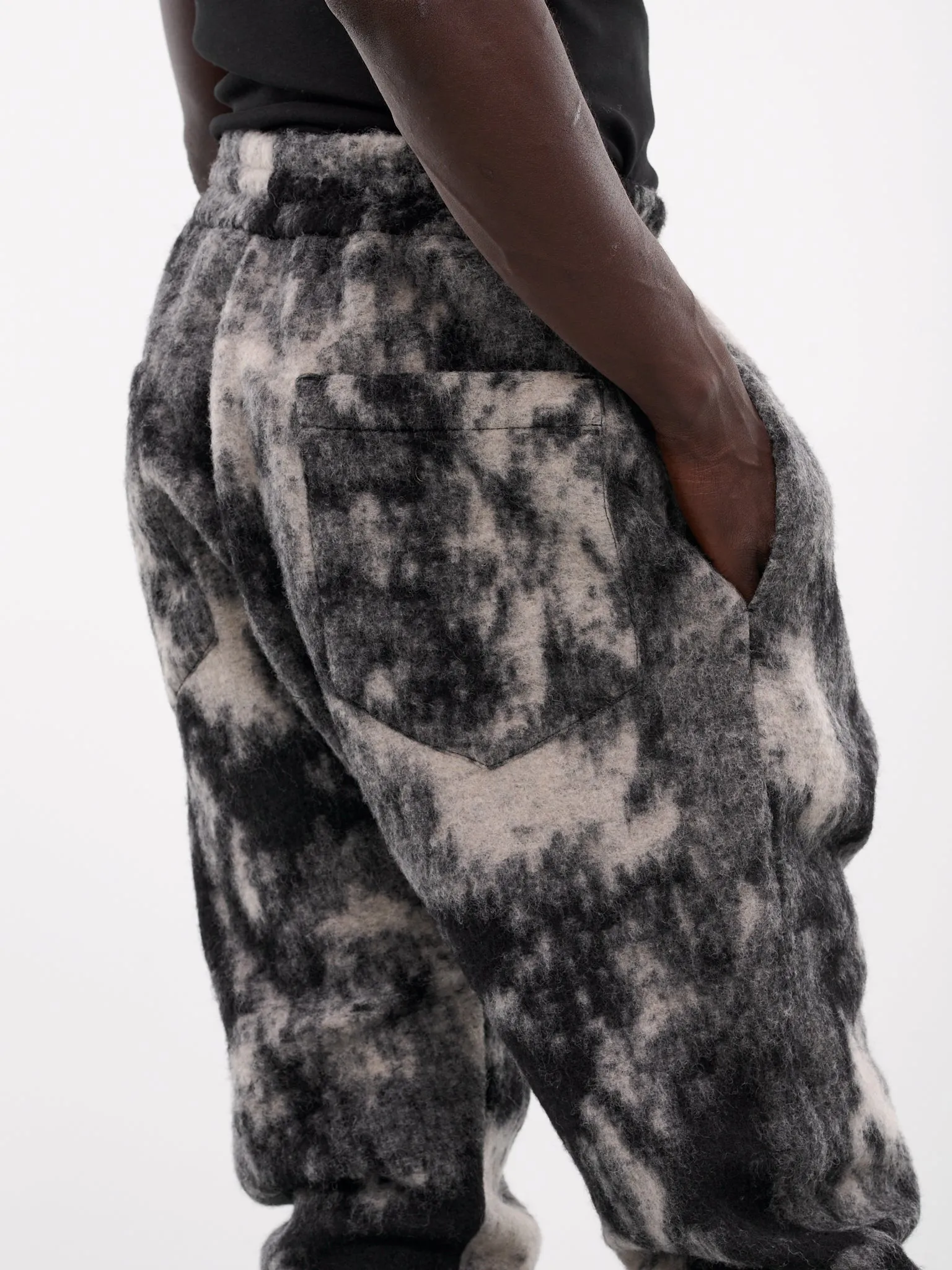 Kohl Pants (KOHL-PANTS-BLACK-OFF-WHITE) sold by lorenzo product image thumbnail 4