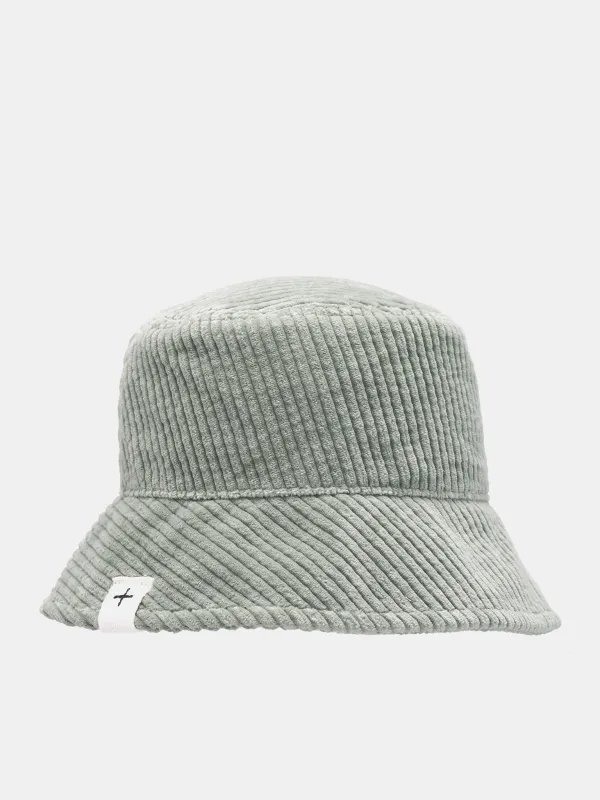 Corduroy Bucket Hat (J40TC0132-J45256-CELADON-GREEN) made by Jil Sander