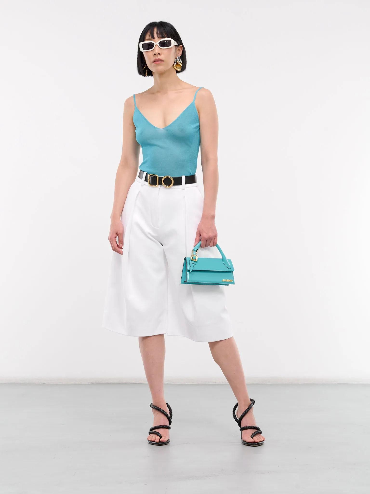 Le Chiquito Long Boucle (233BA326-3128-TURQUOISE) sold by lorenzo product image thumbnail 5