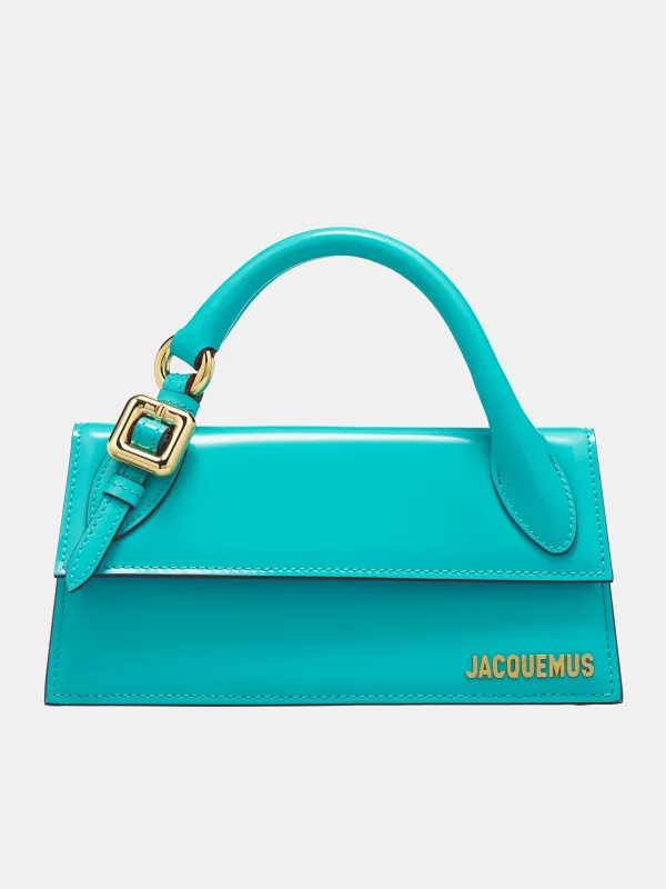 Le Chiquito Long Boucle (233BA326-3128-TURQUOISE) sold by lorenzo