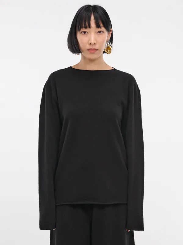 Long Sleeve Jumper (J40GP0003-J13204-BLACK) sold by lorenzo