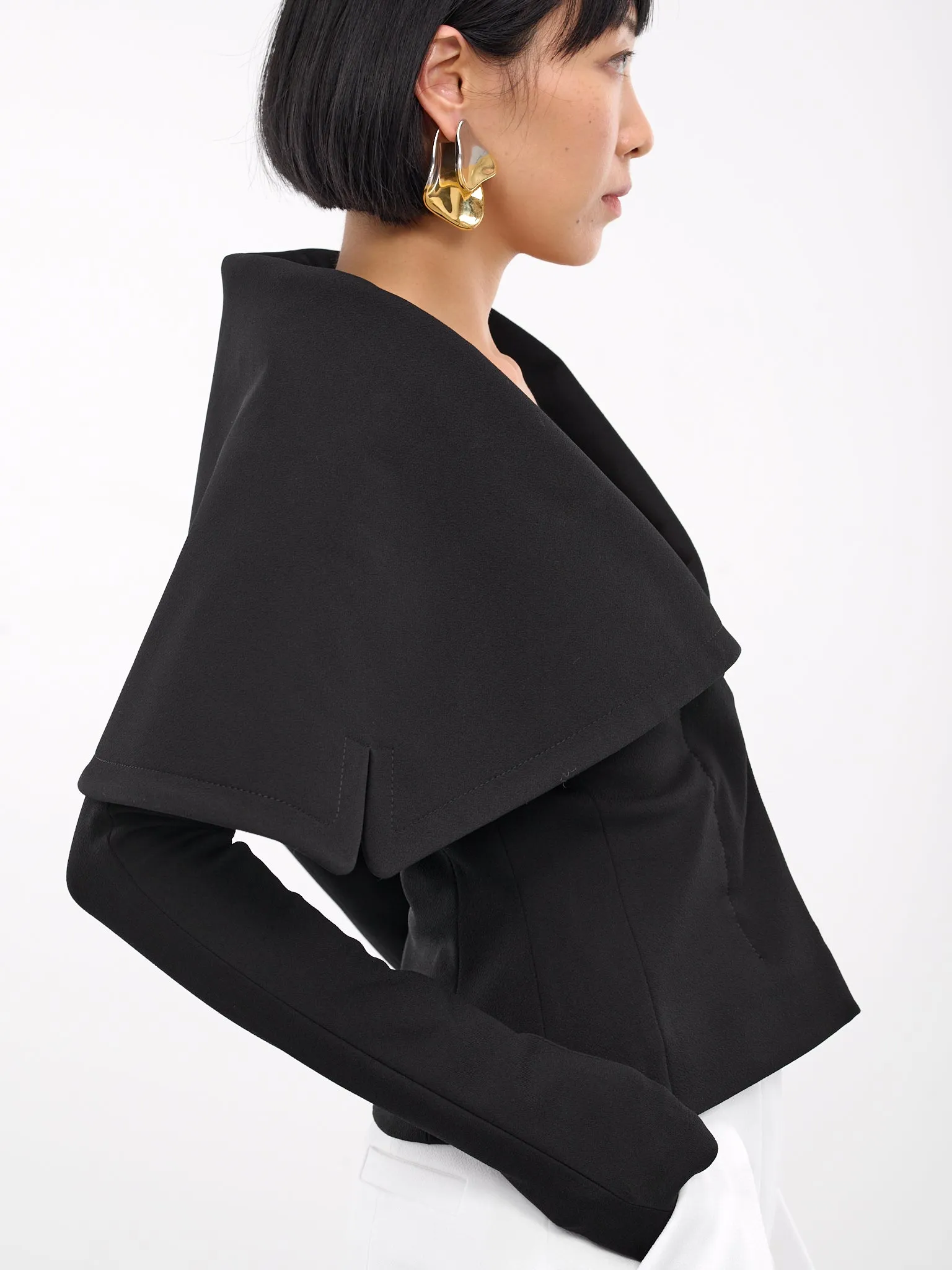 La Veste Giacca (243JA074-1667-BLACK) sold by lorenzo product image thumbnail 4