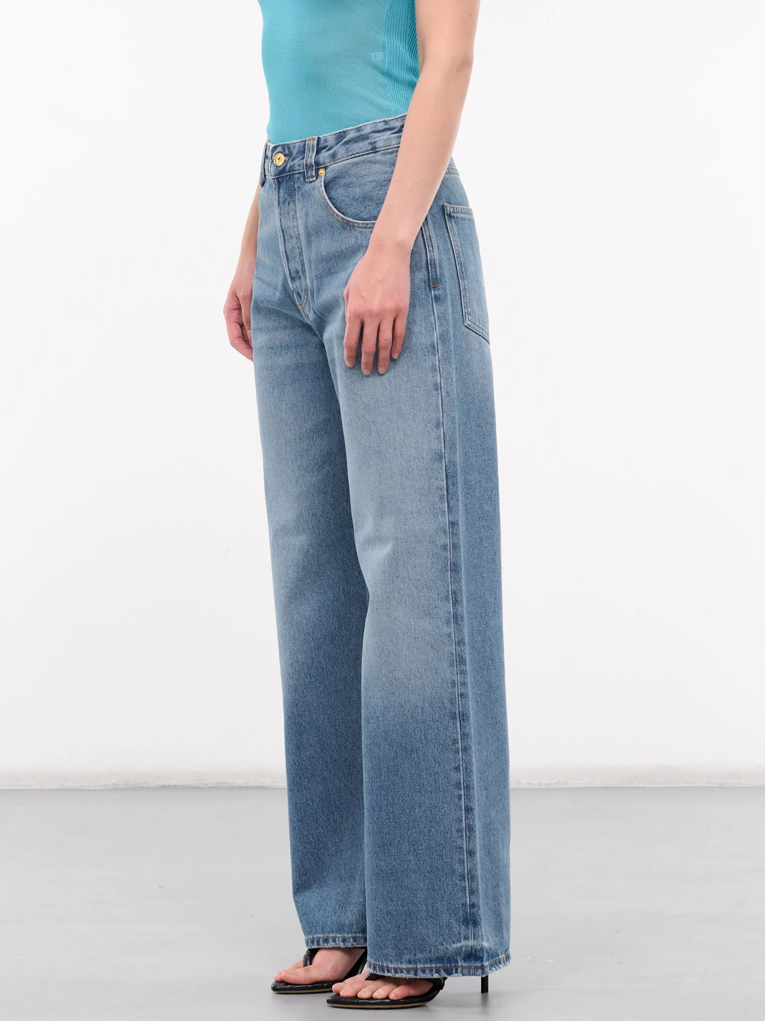 Le De-Nîmes Large (241DE038-1513-BLUE-TABACCO) sold by lorenzo product image thumbnail 2