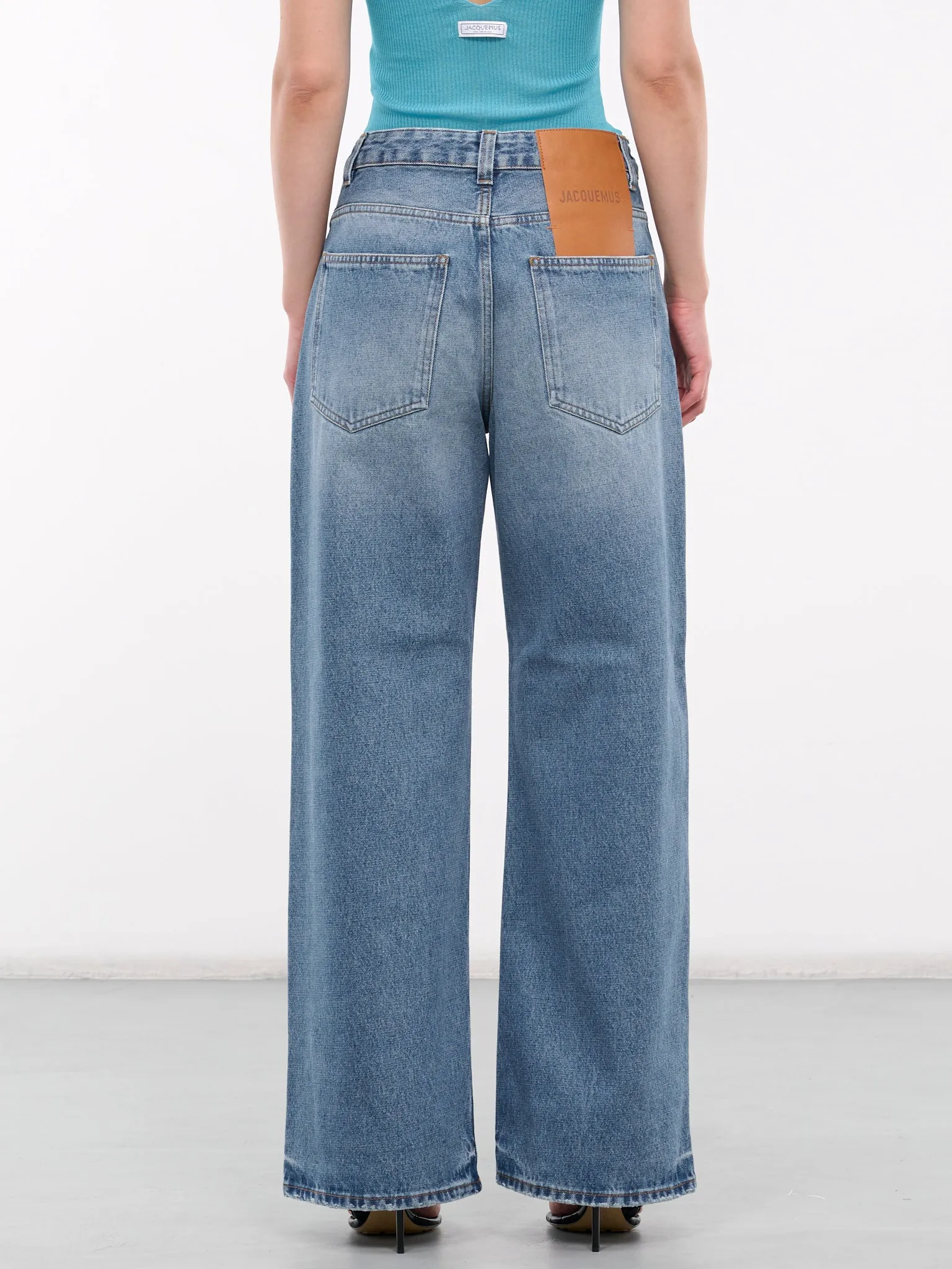 Le De-Nîmes Large (241DE038-1513-BLUE-TABACCO) sold by lorenzo product image thumbnail 3