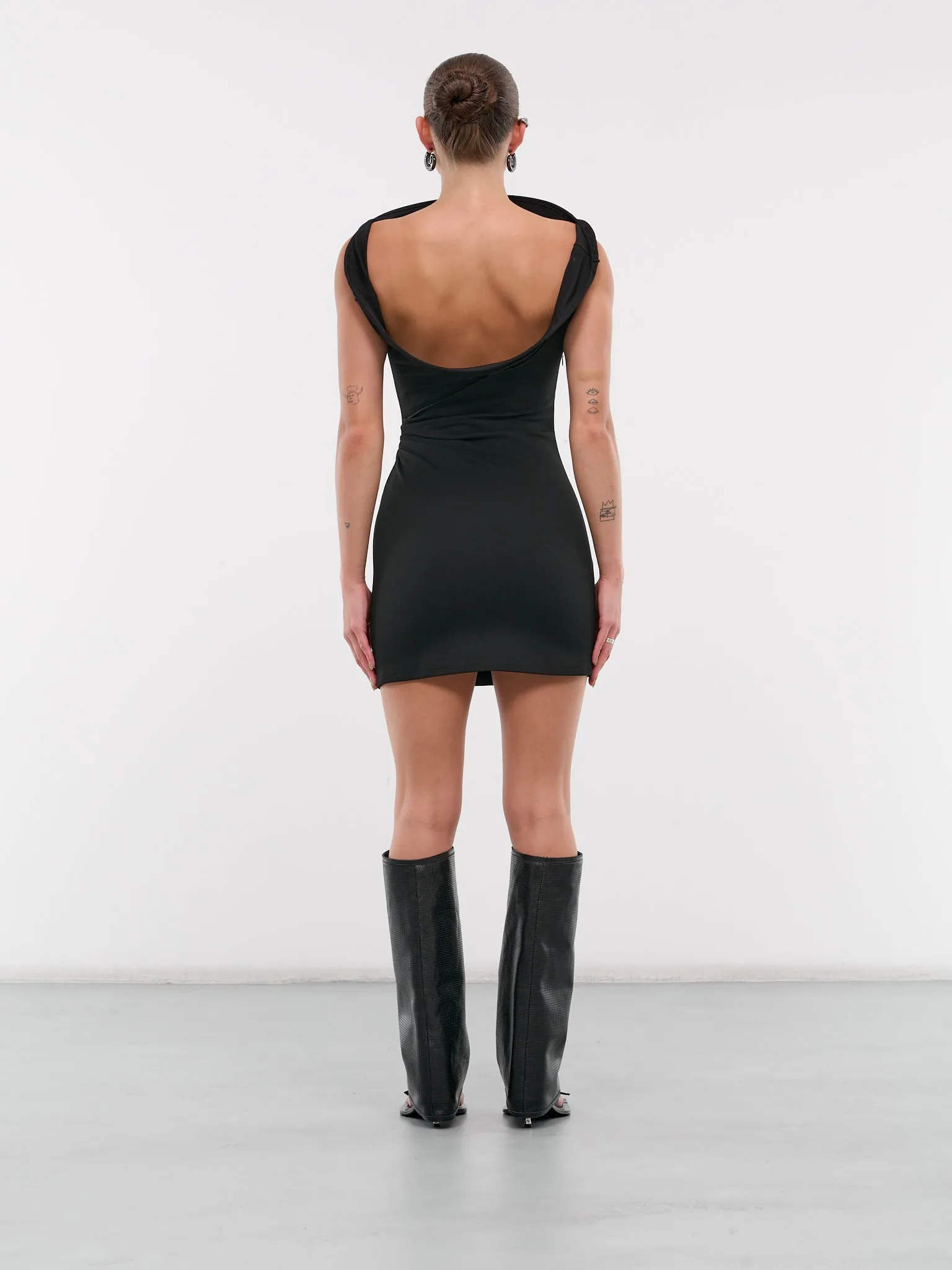 La Mini Robe Bordo (243DR176-1667-BLACK) sold by lorenzo product image thumbnail 3