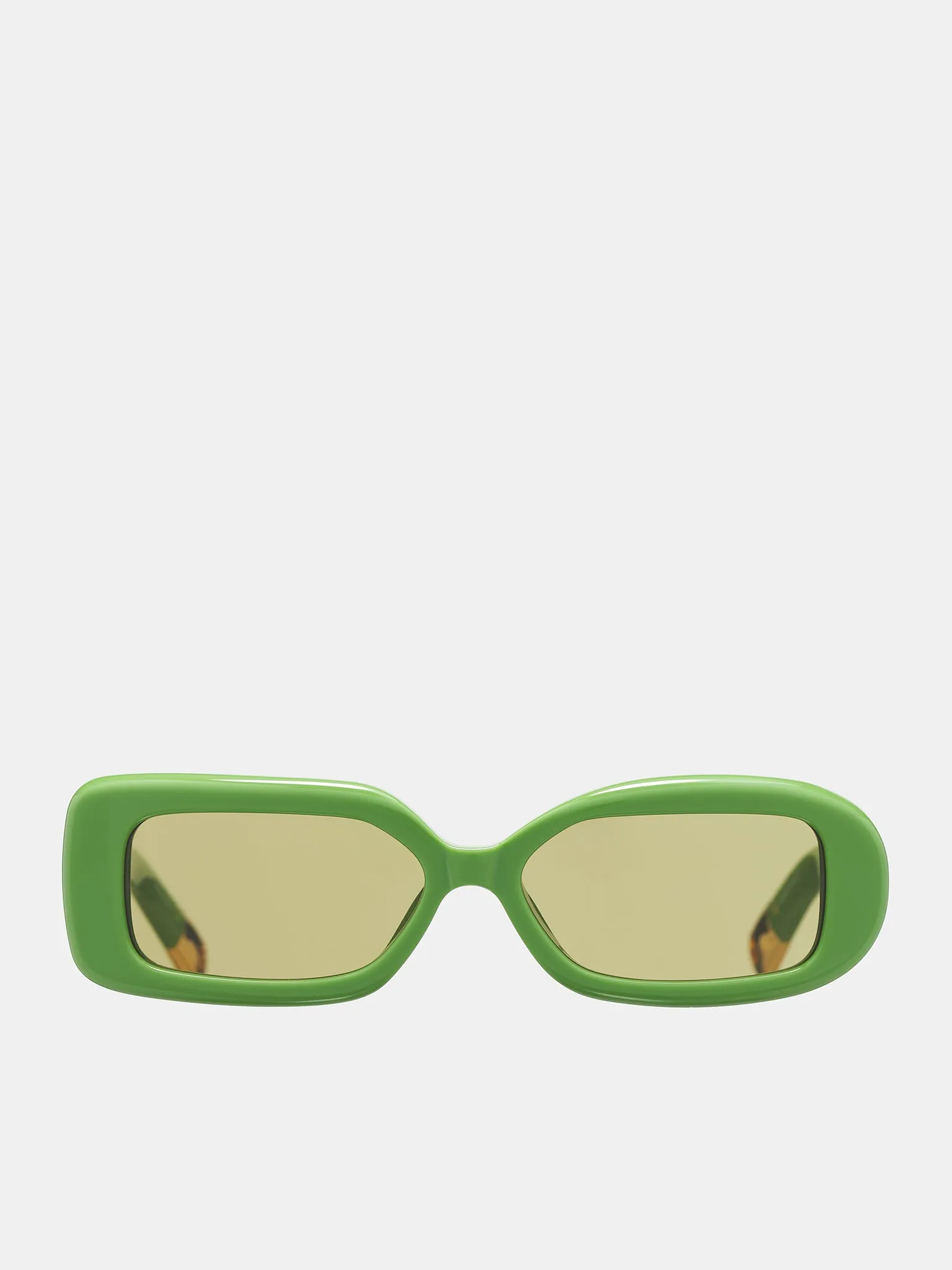 Rond Rectangular Sunglasses (JAC11C3SUN-GREEN-YELLOW-GOLD-K) sold by lorenzo