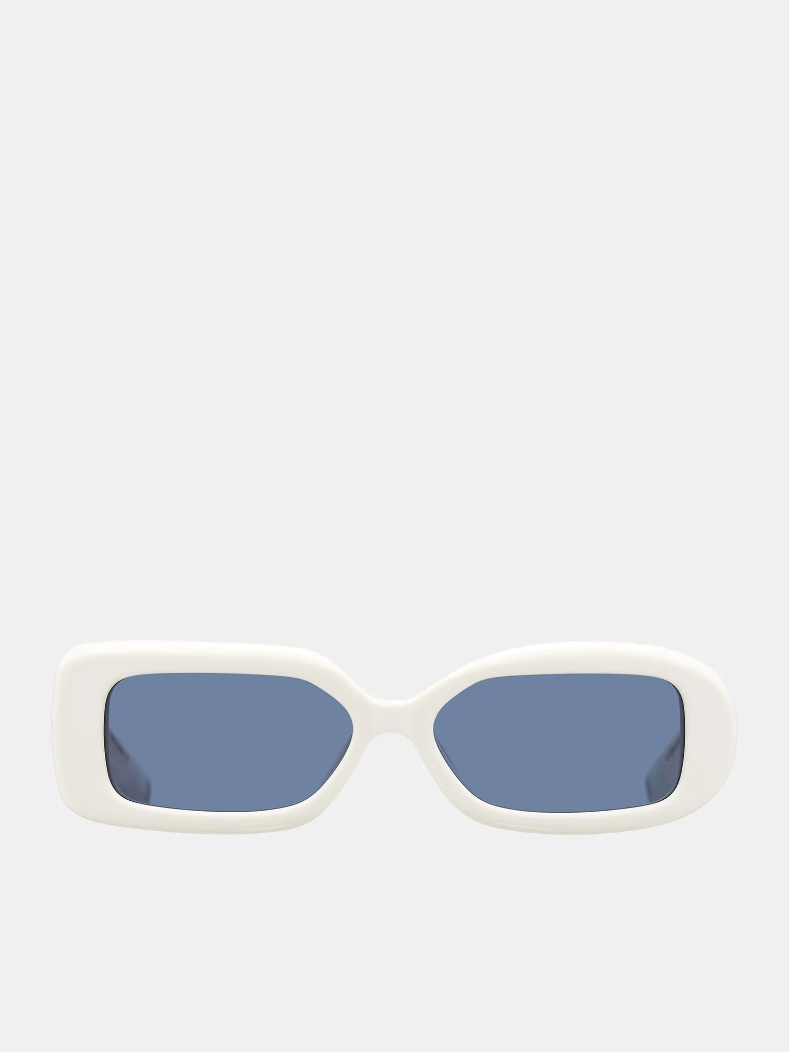 Rond Rectangular Sunglasses (JAC11C2SUN-WHITE-MATT-WHITE-NA) sold by lorenzo