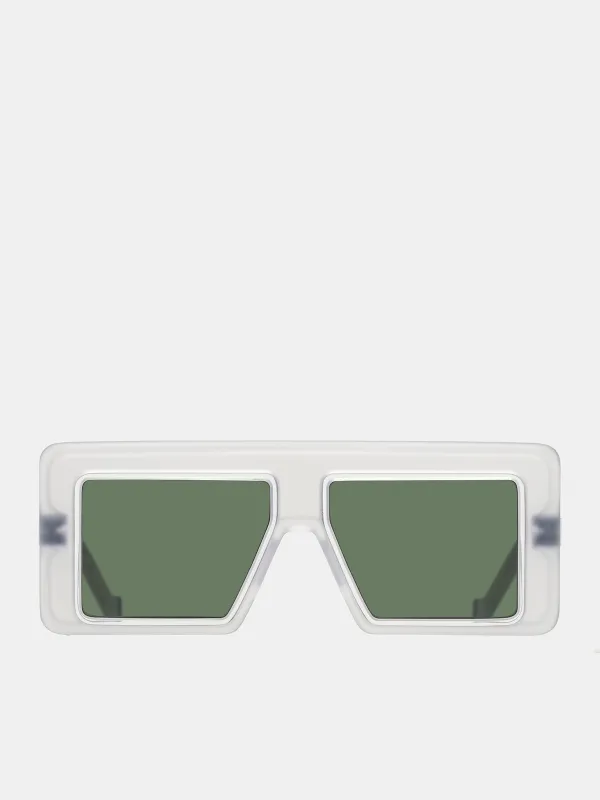 BL0000 Sunglasses (FE-BL0000-CRYSTAL-MATTE-GREEN) sold by lorenzo