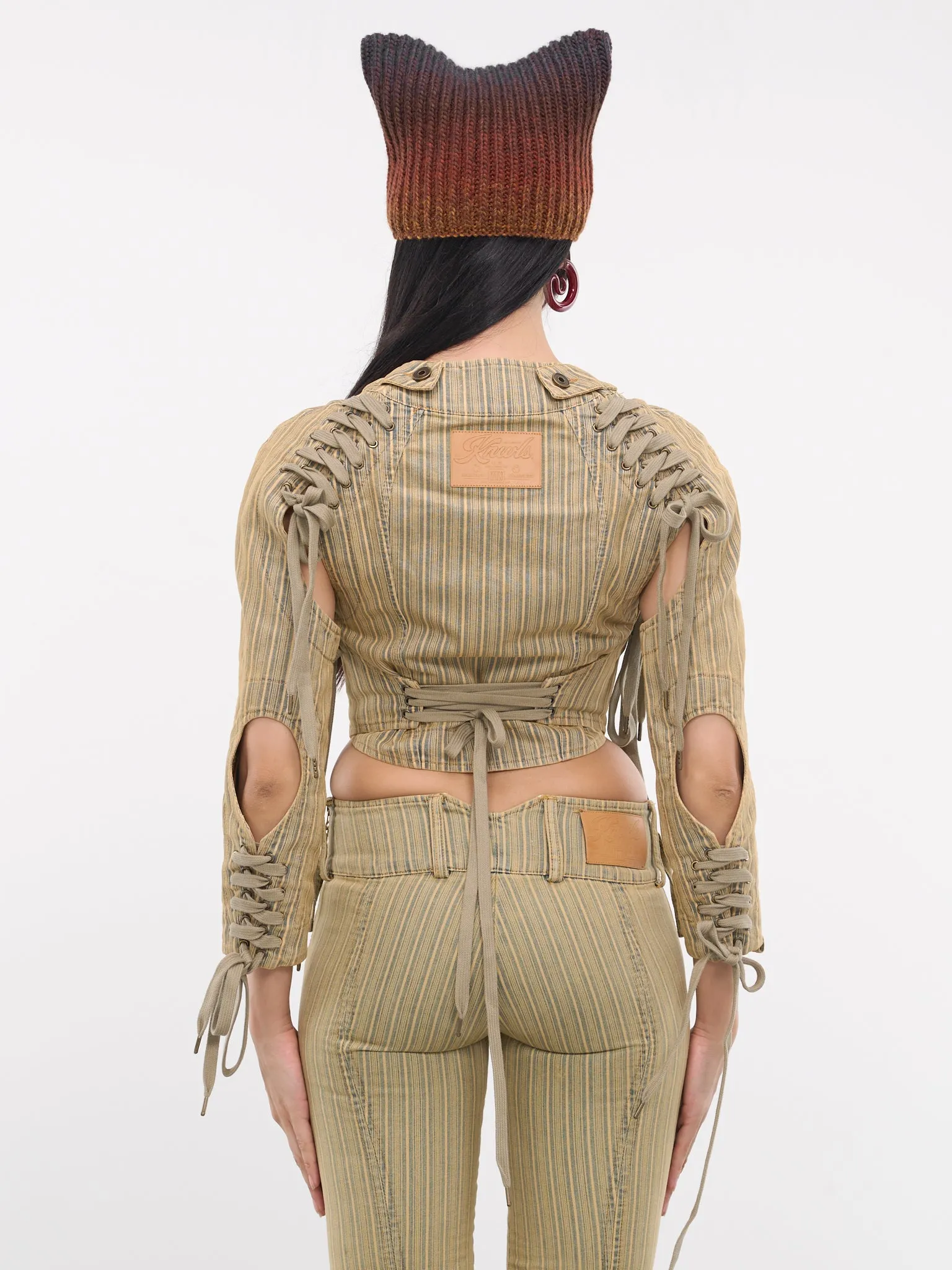 GFRC Jacket (GFRCJ0TANST-TAN-STRIPE) sold by lorenzo product image thumbnail 3