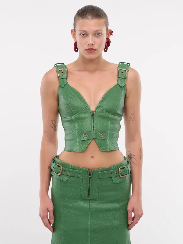 Velox Corset (VELCO0VIR-VIRIDIAN) made by KNWLS