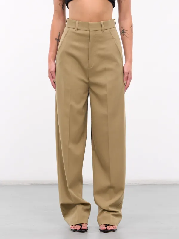The Professional Trousers (P1A-THE-PROFESSIONAL-KHAKI) sold by lorenzo
