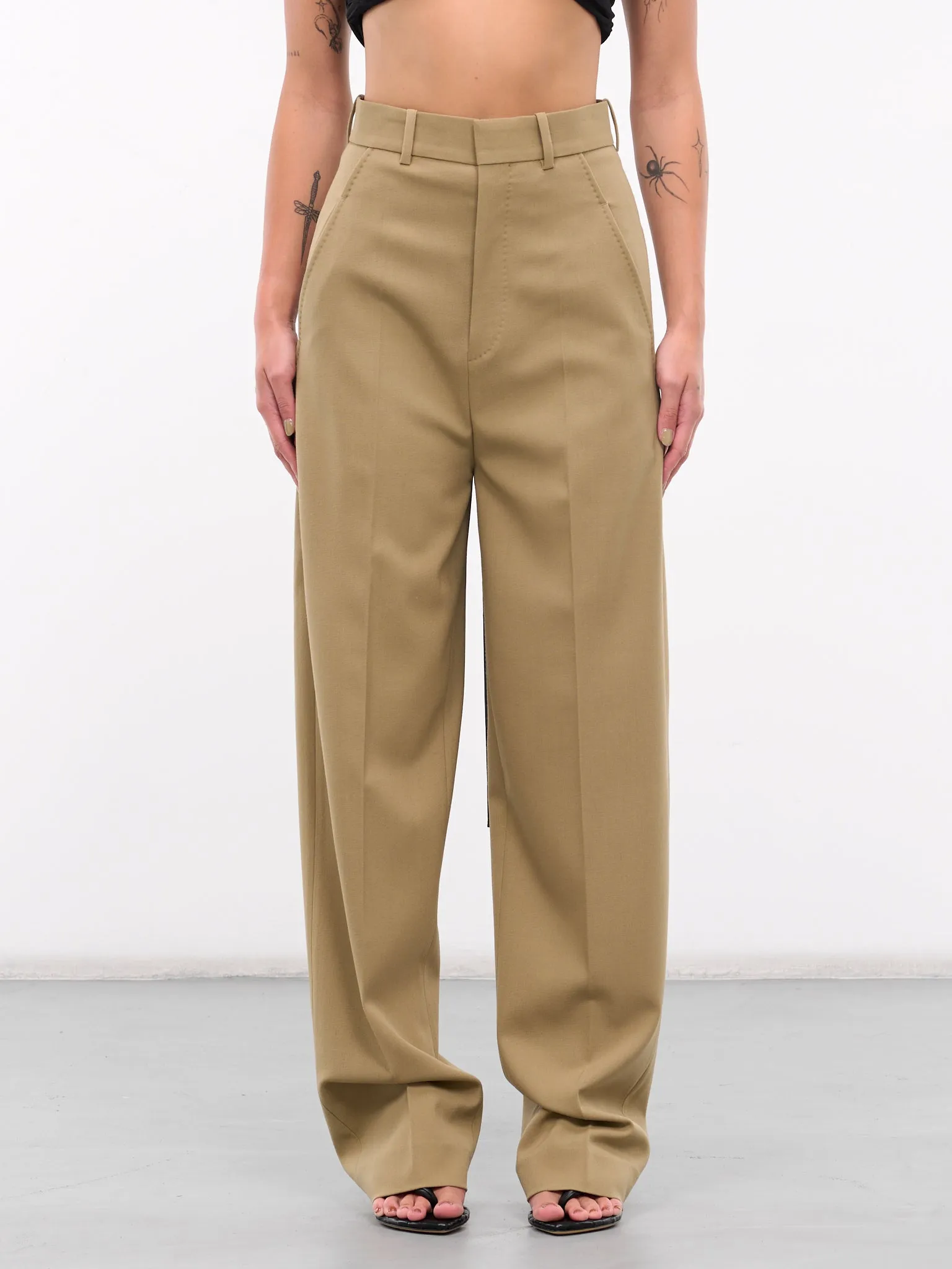 The Professional Trousers (P1A-THE-PROFESSIONAL-KHAKI) sold by lorenzo