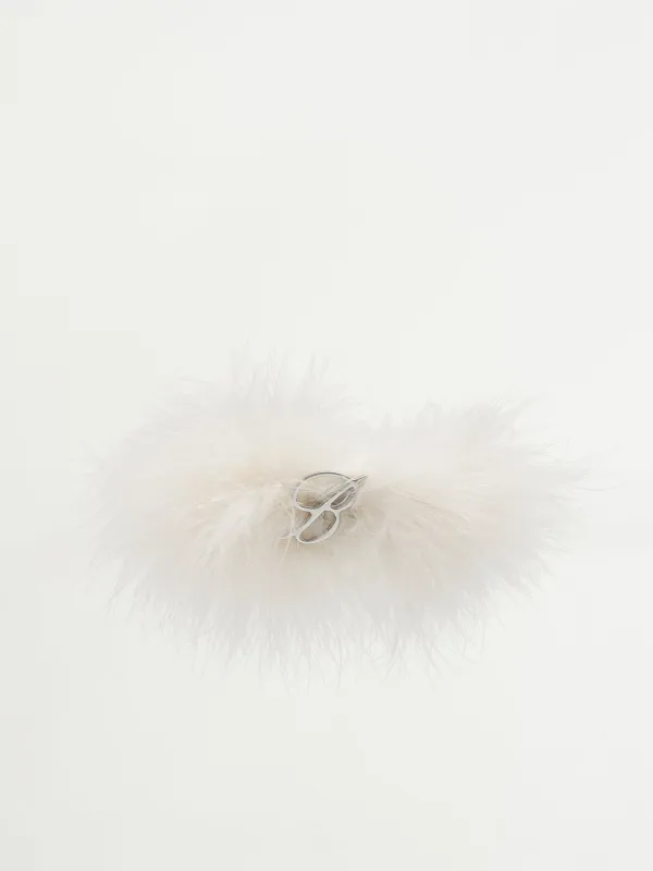 Feather Logo Bracelet (A42-2W270A-IVORY) made by Blumarine