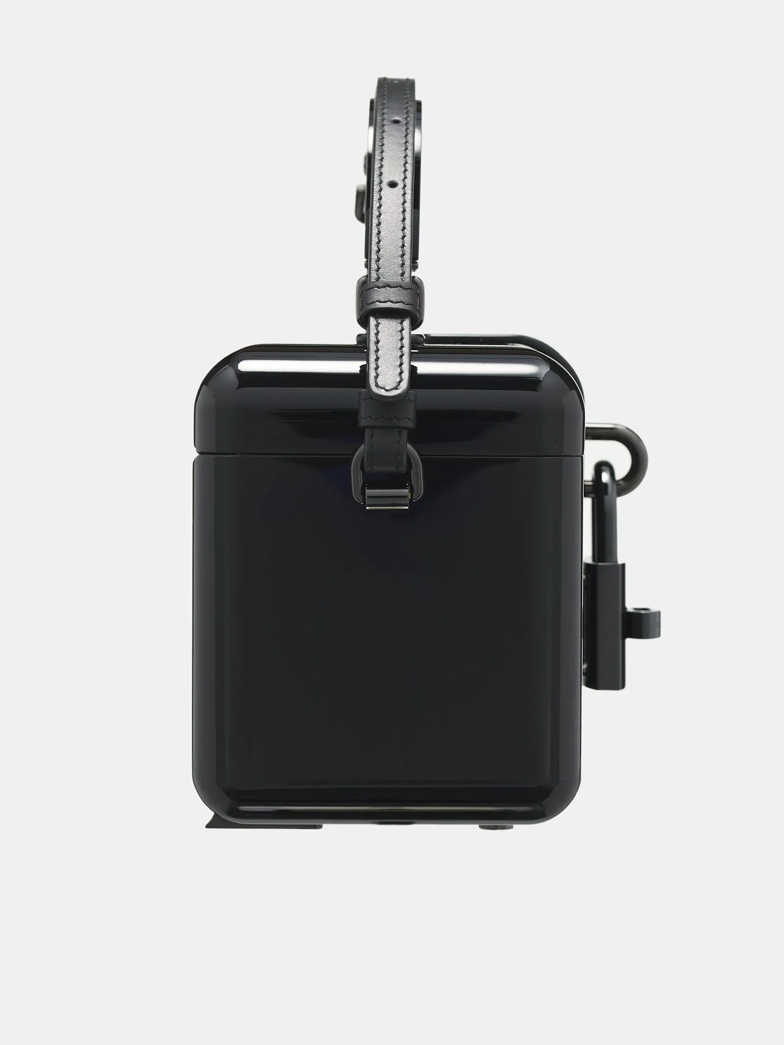 Lock Box Handbag (BB7625-AU640-BLACK) sold by lorenzo product image thumbnail 2