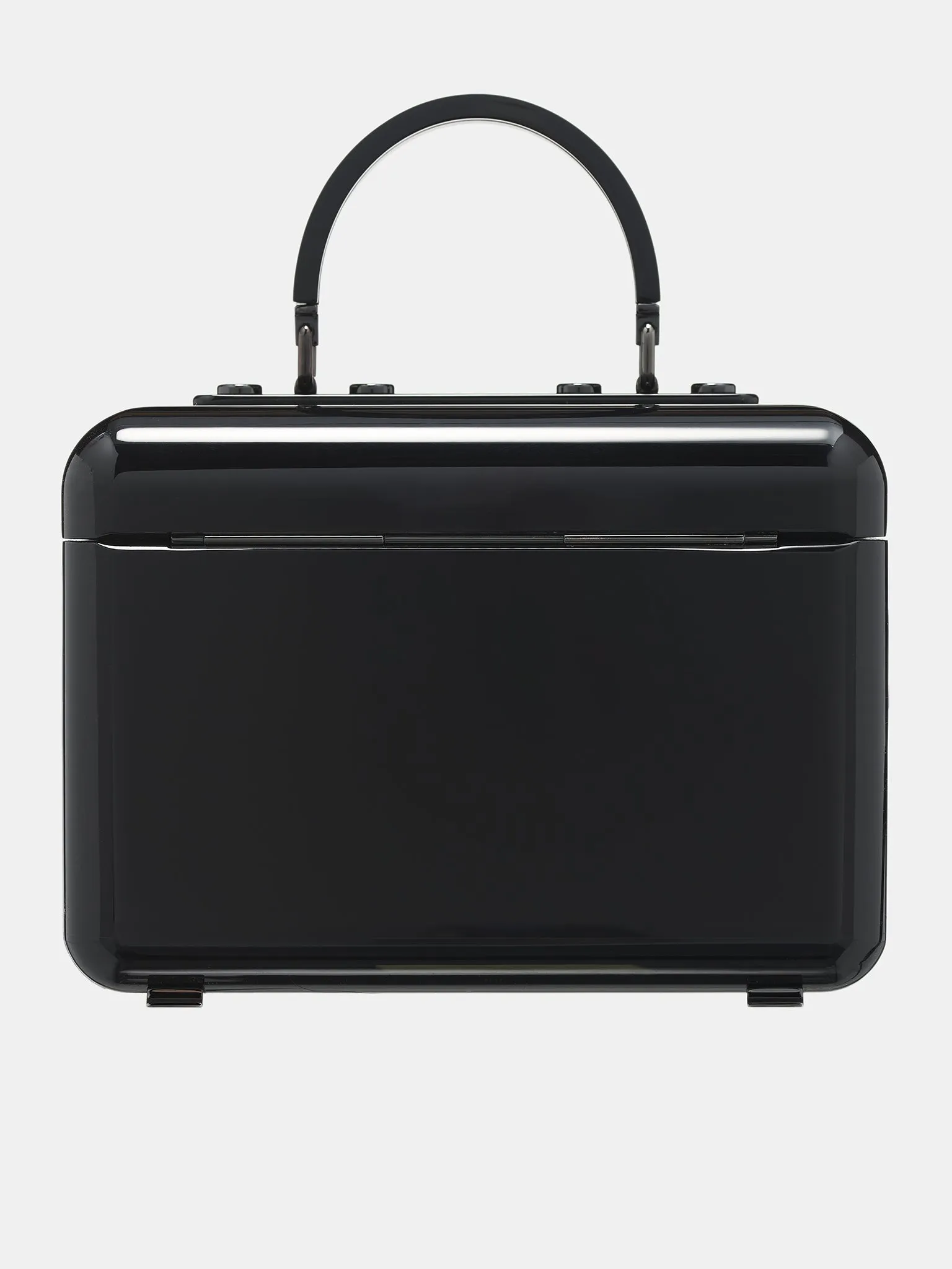 Lock Box Handbag (BB7625-AU640-BLACK) sold by lorenzo product image thumbnail 3