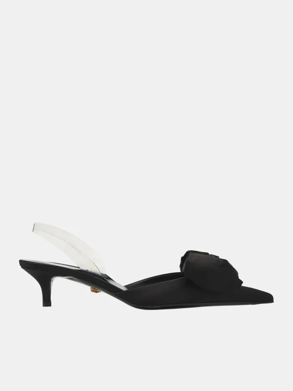 Alia Slingback Pumps (1015424-1A08415-1B00V-BLACK-GO) sold by lorenzo
