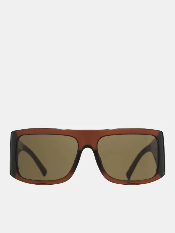 Attico Andre Oversized Sunglasses (ANDRE-BROWN-GOLD-BROWN) sold by lorenzo