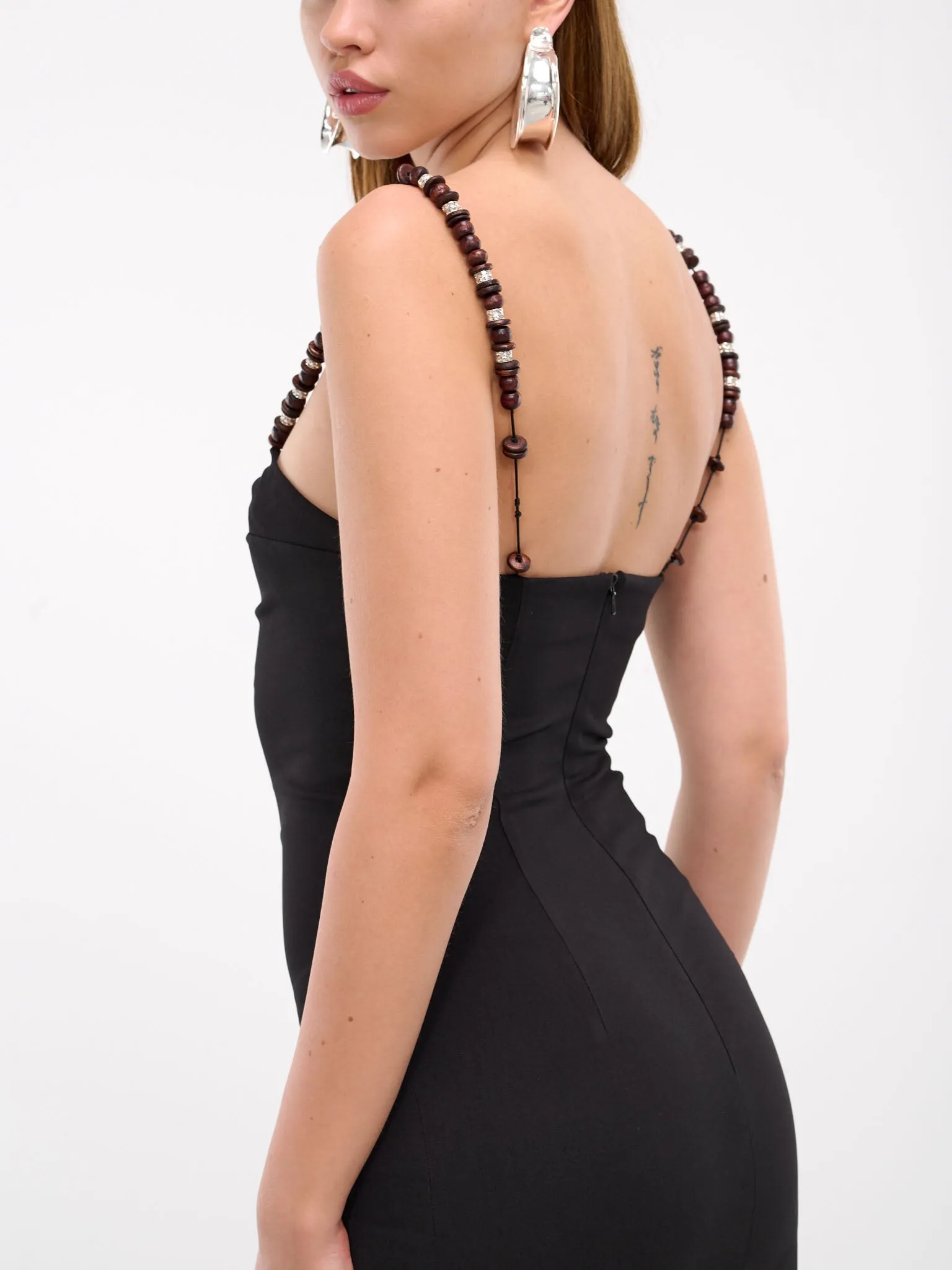 Solaria Dress (D-418-HS24-E-NERO) sold by lorenzo product image thumbnail 4