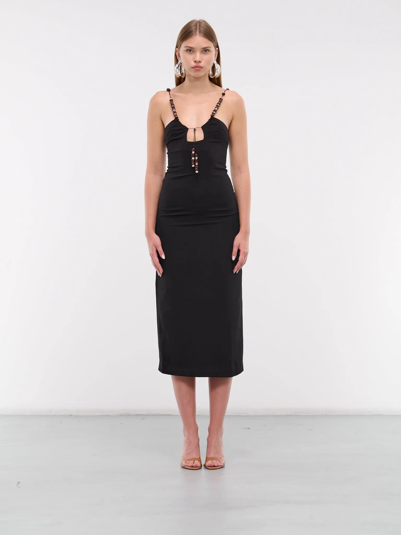 Solaria Dress (D-418-HS24-E-NERO) sold by lorenzo