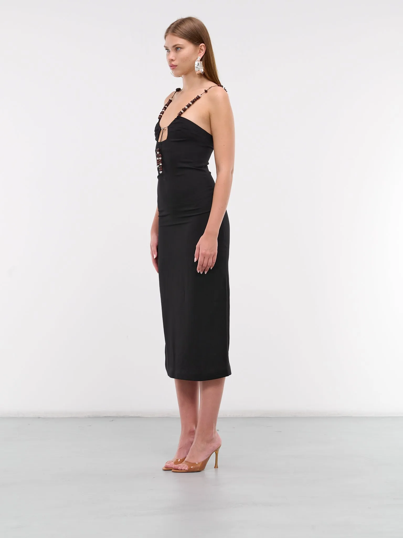 Solaria Dress (D-418-HS24-E-NERO) sold by lorenzo product image thumbnail 2