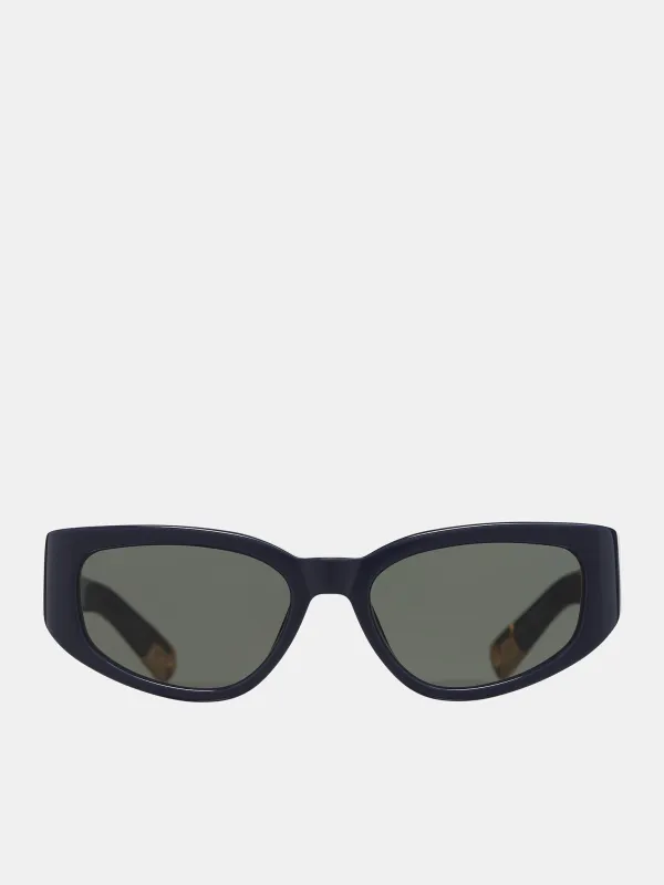 Gala Sunglasses (GALA-NAVY-YELLOW-GOLD-GREY) sold by lorenzo