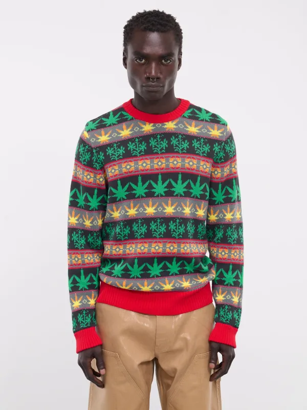 Marin Jacquard Sweater (KT027-MULTI) sold by lorenzo