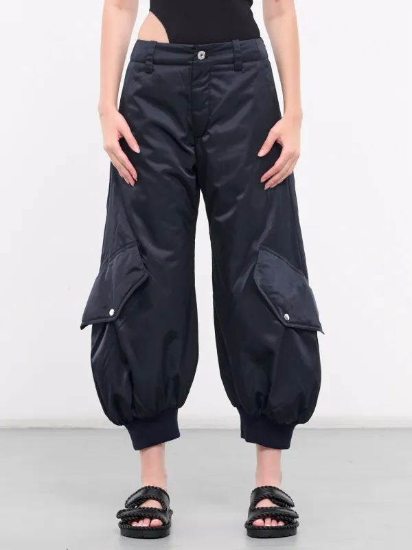 Padded Cargo Trousers (TR0353-PG1535-NAVY) sold by lorenzo