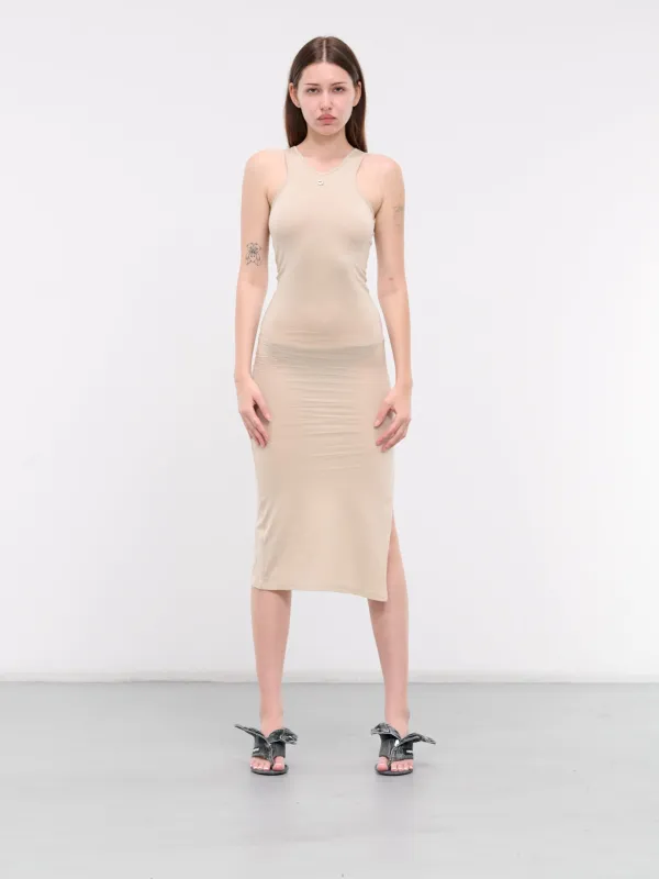 Tank Midi Dress (COPJS72571-BEIGE) sold by lorenzo