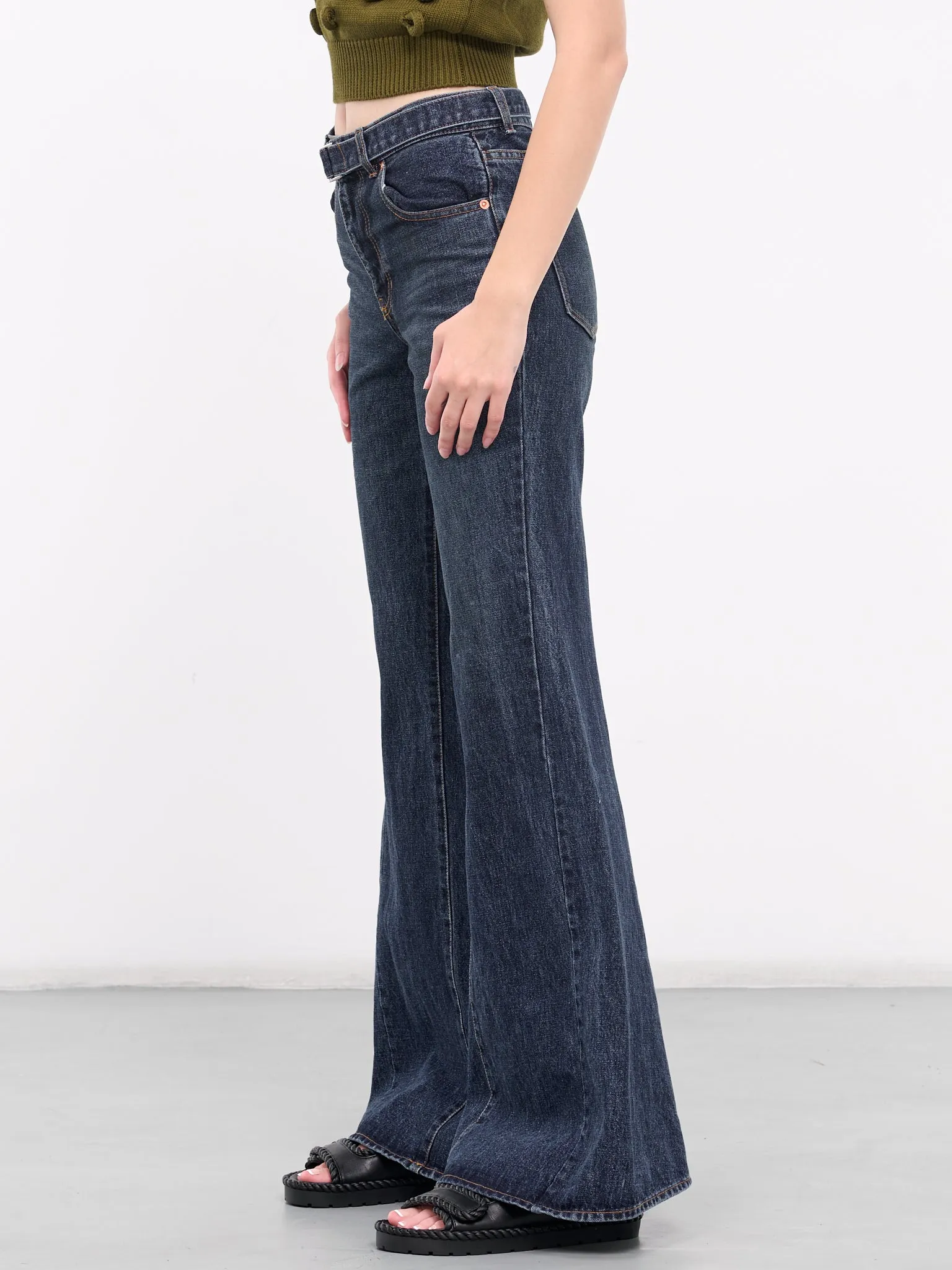 Flared Jeans (24-07290-401-BLUE) sold by lorenzo product image thumbnail 2