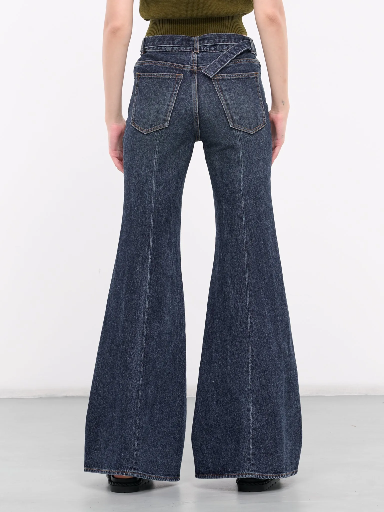Flared Jeans (24-07290-401-BLUE) sold by lorenzo product image thumbnail 3