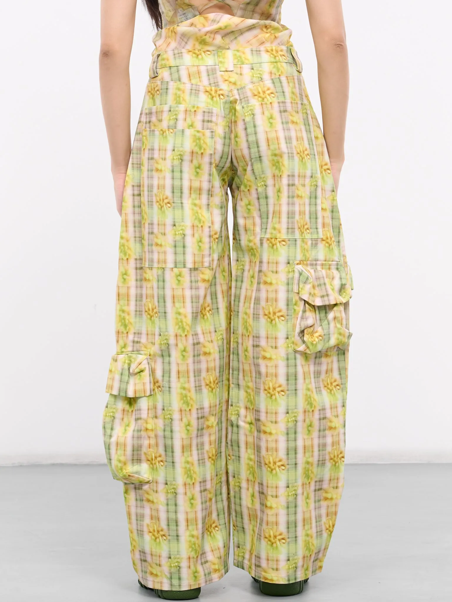 Lawn Cargo Pants (XX6408-YELLOW-BOXER-PLAID) sold by lorenzo product image thumbnail 3