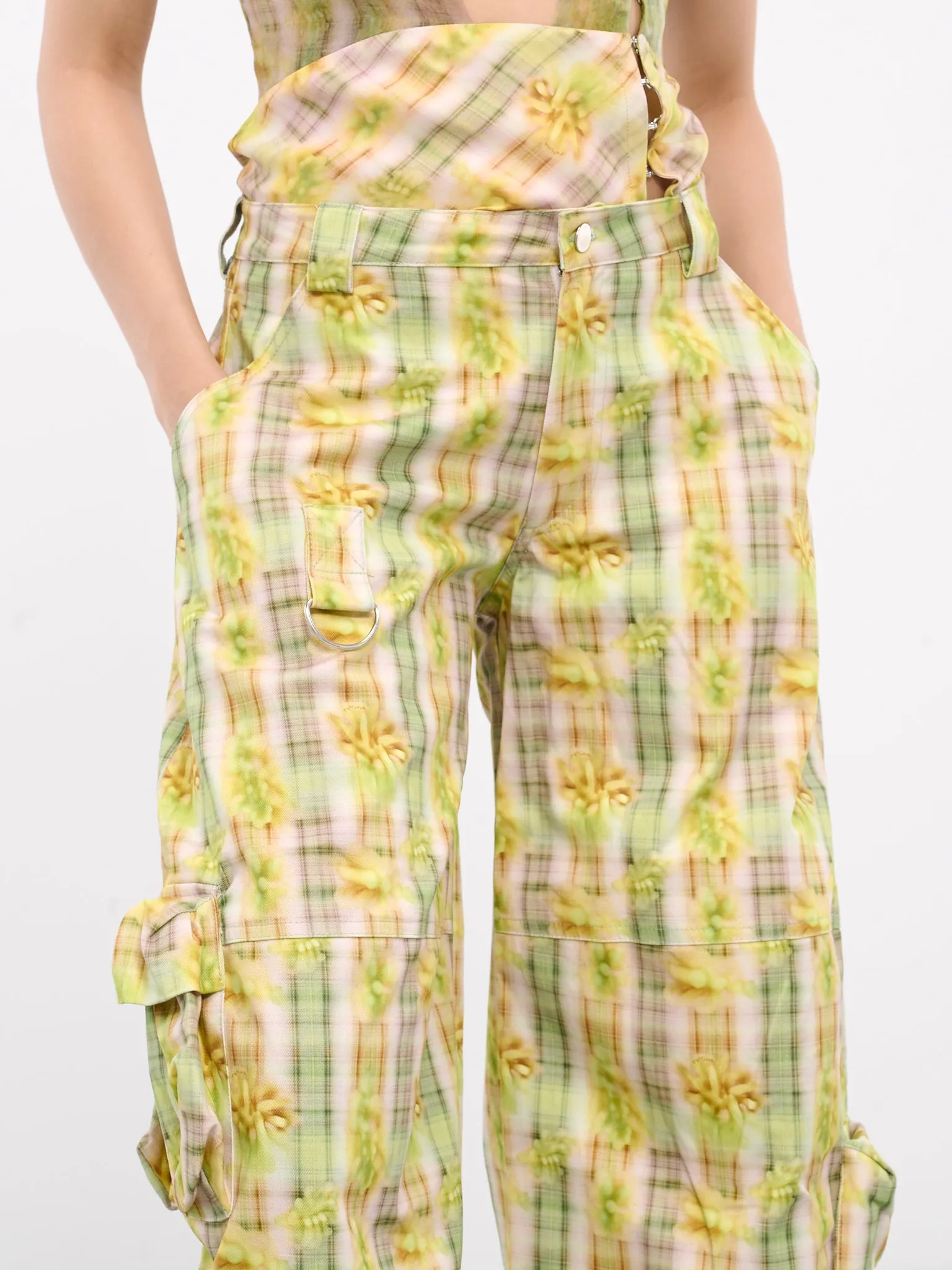 Lawn Cargo Pants (XX6408-YELLOW-BOXER-PLAID) sold by lorenzo product image thumbnail 5