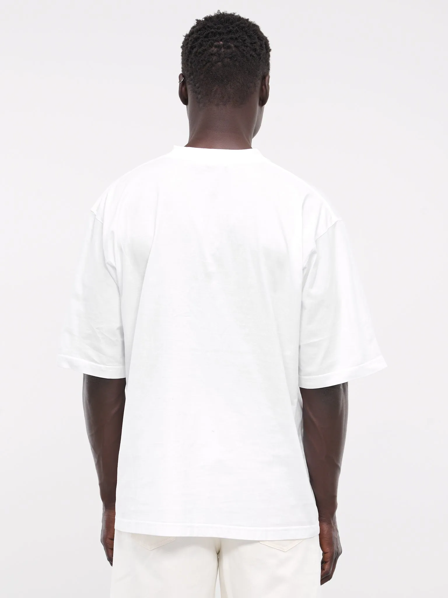 Flower Print Tee (HUMU0223PT-USCW75-WHITE-MULTI) sold by lorenzo product image thumbnail 3