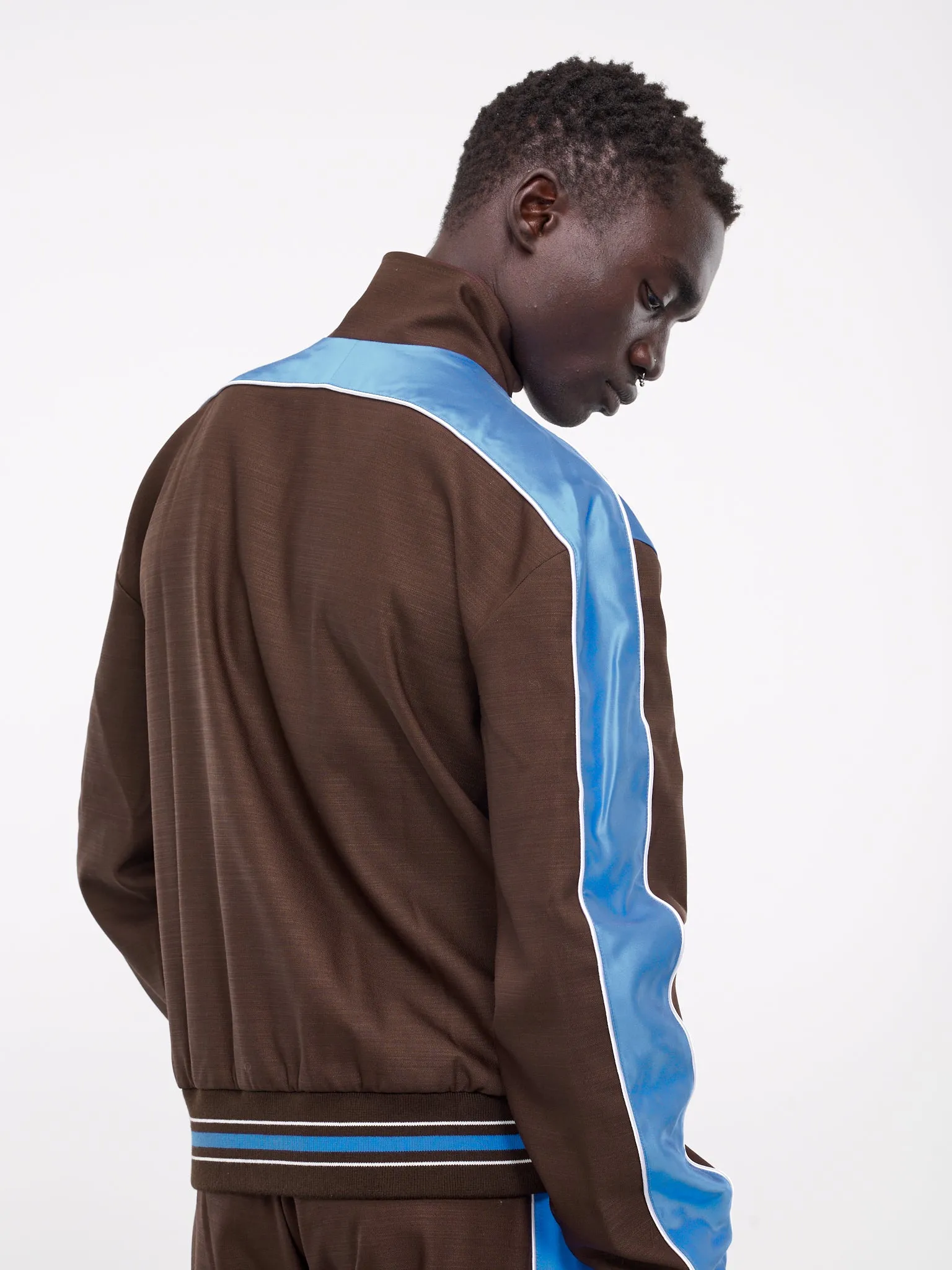 Courage Jacket (MS24JA05-WO06-899-DK-BROWN-BLU) sold by lorenzo product image thumbnail 5