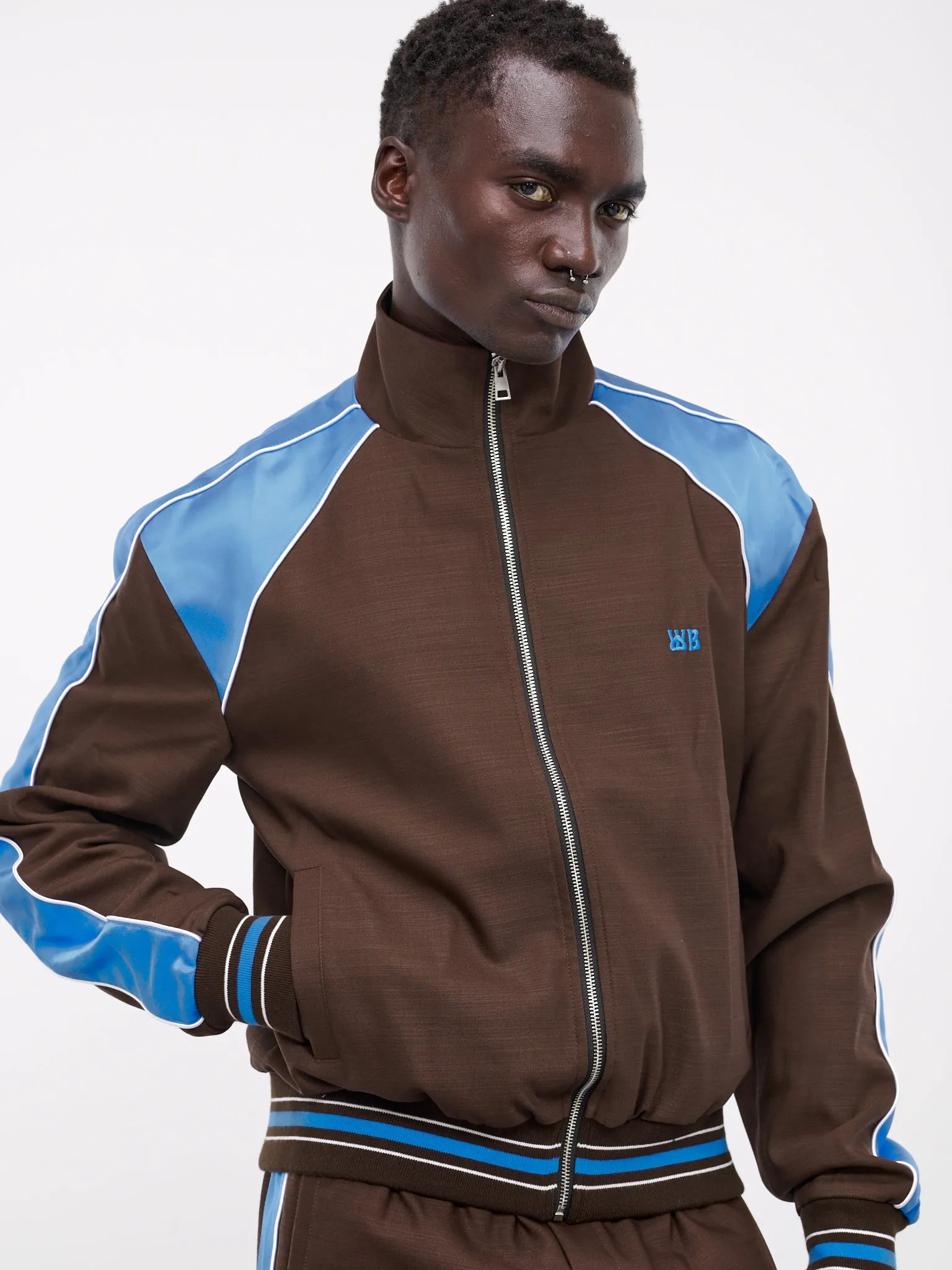 Courage Jacket (MS24JA05-WO06-899-DK-BROWN-BLU) sold by lorenzo product image thumbnail 4