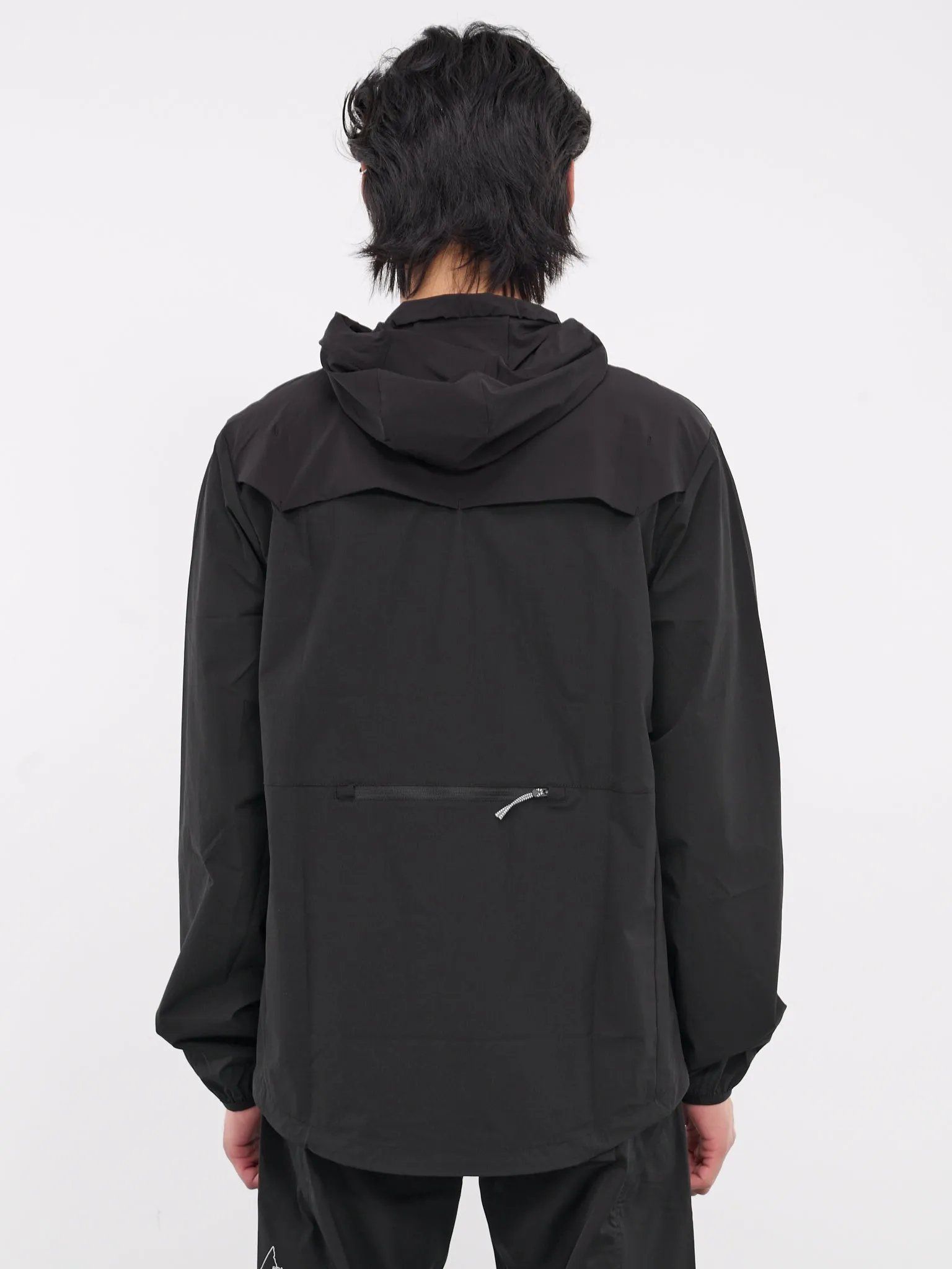 Technical Windbreaker Jacket (RBMW056FA38-BLACK) sold by lorenzo product image thumbnail 3