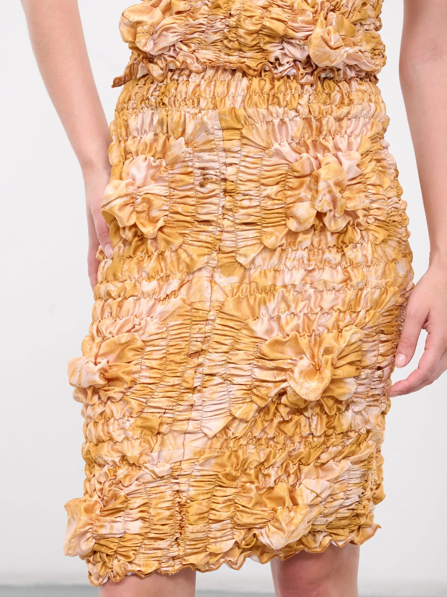 Twist Mini Skirt (TWIST-MINI-SKIRT-YELLOW) sold by lorenzo product image thumbnail 5