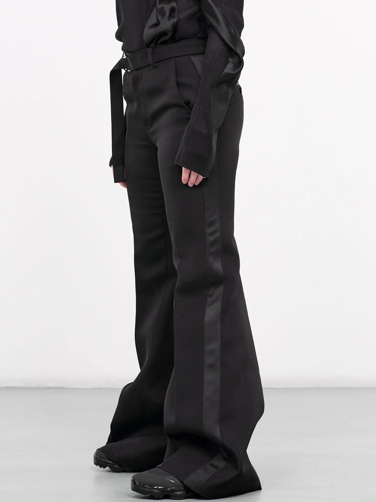 Double-Faced Trousers (24-07212-001-BLACK) sold by lorenzo product image thumbnail 2
