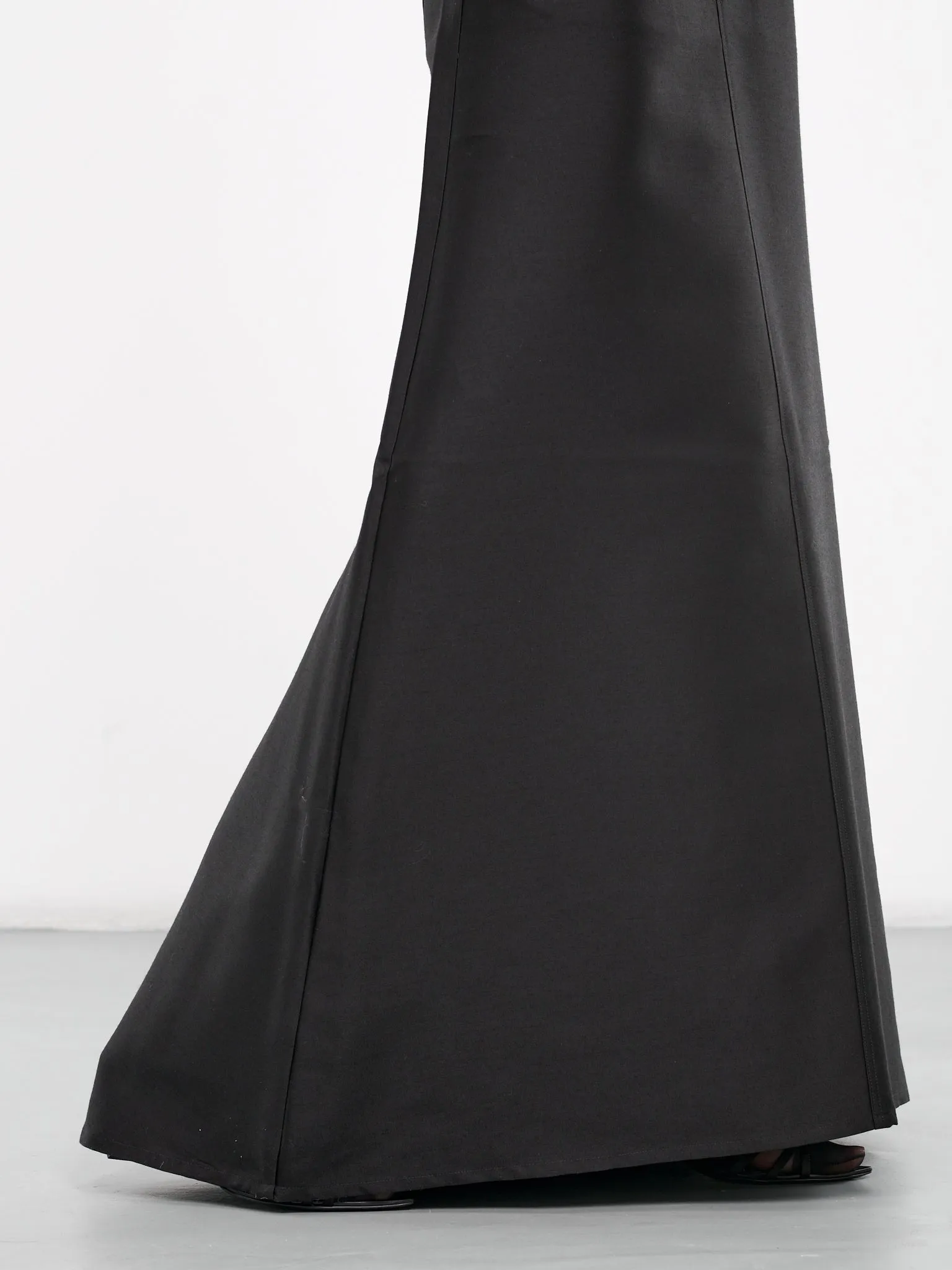 A-Shape Long Skirt (SK-14BK-BLACK) sold by lorenzo product image thumbnail 4